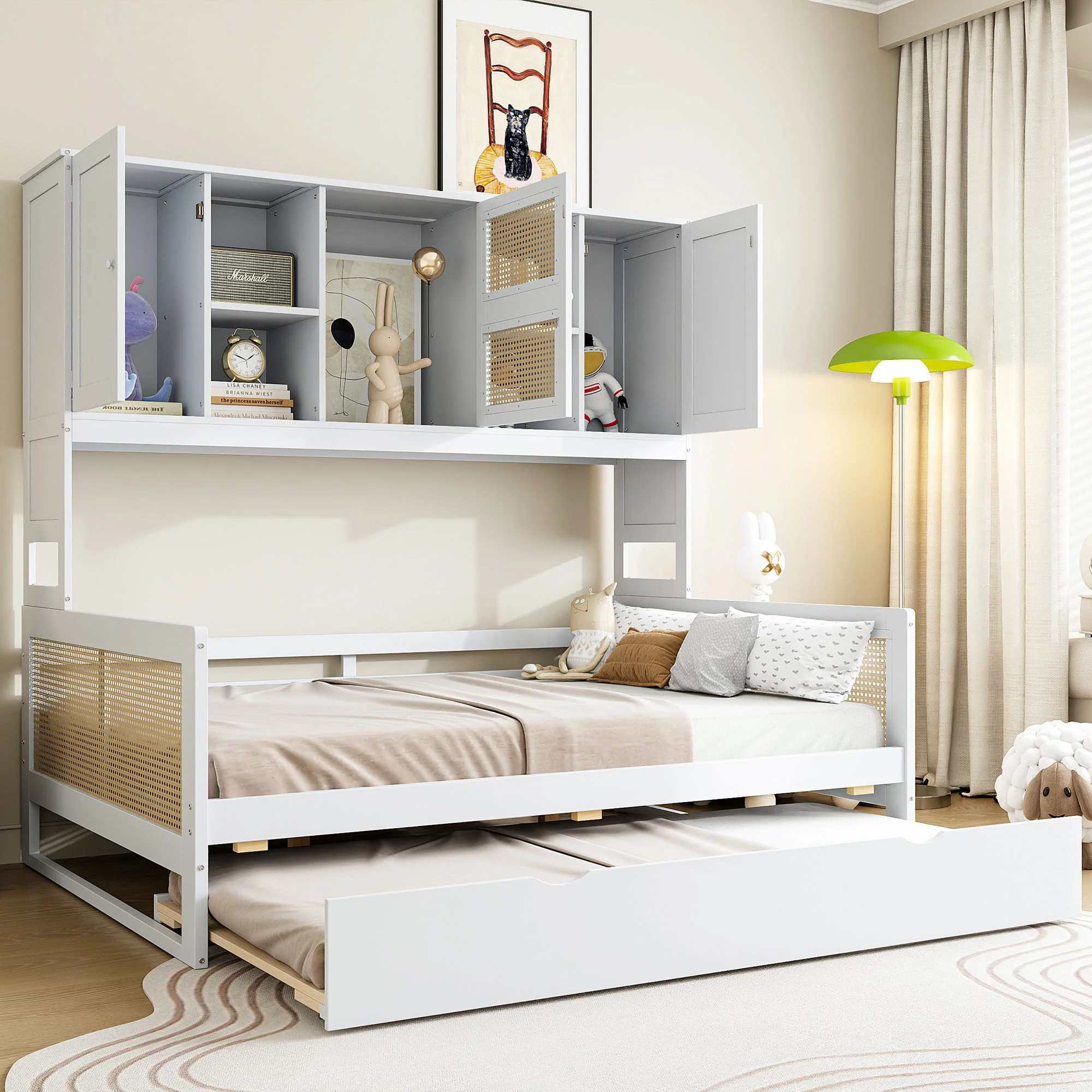 Daybed And All In One Cabinet And Shelf - Image 12