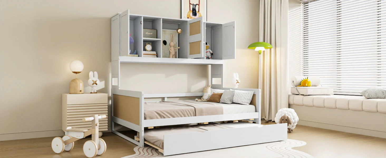 Daybed And All In One Cabinet And Shelf - Image 34
