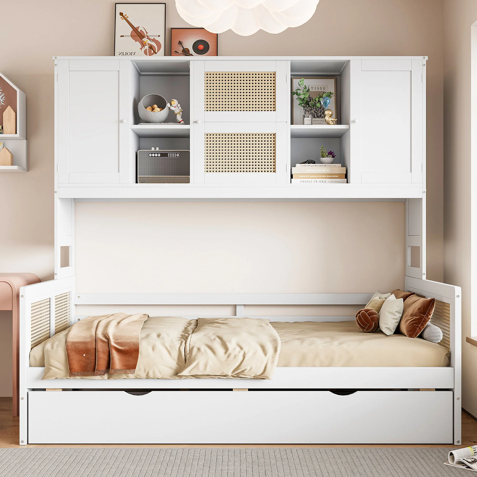 Daybed And All In One Cabinet And Shelf - Image 4