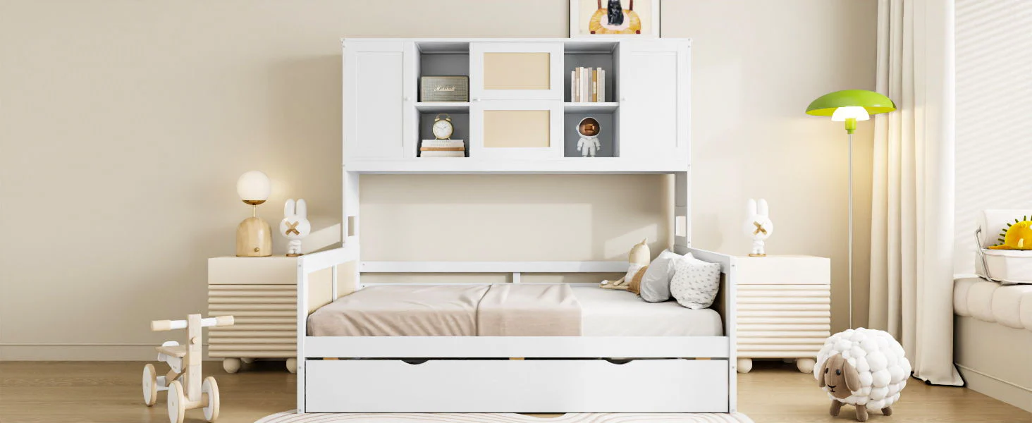 Daybed And All In One Cabinet And Shelf - Image 44
