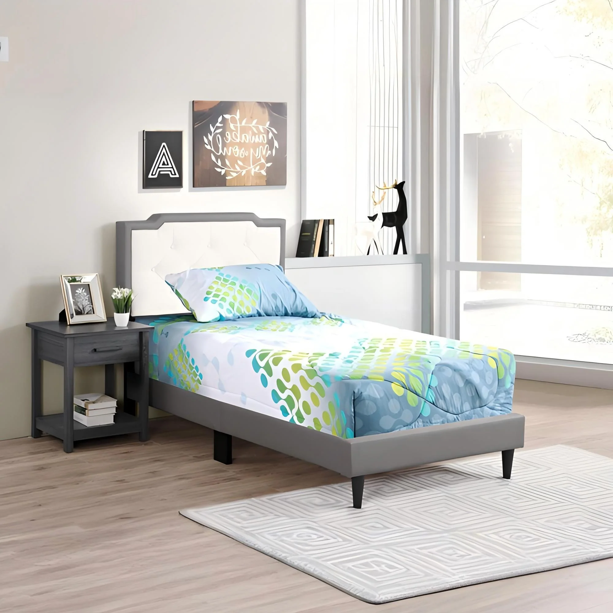 Bed (All in One Box) - Two Tone - Image 18
