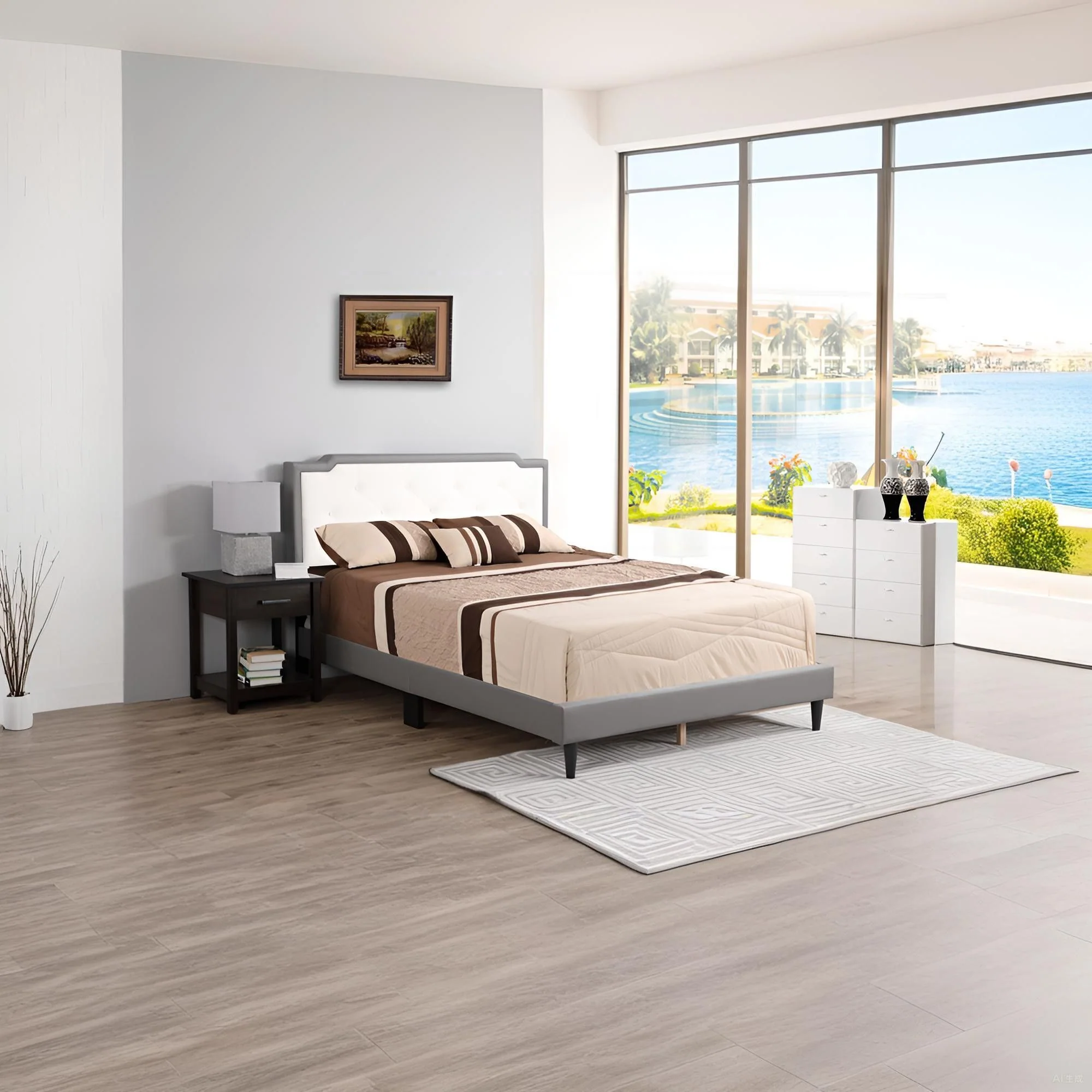 Bed (All in One Box) - Two Tone - Image 7