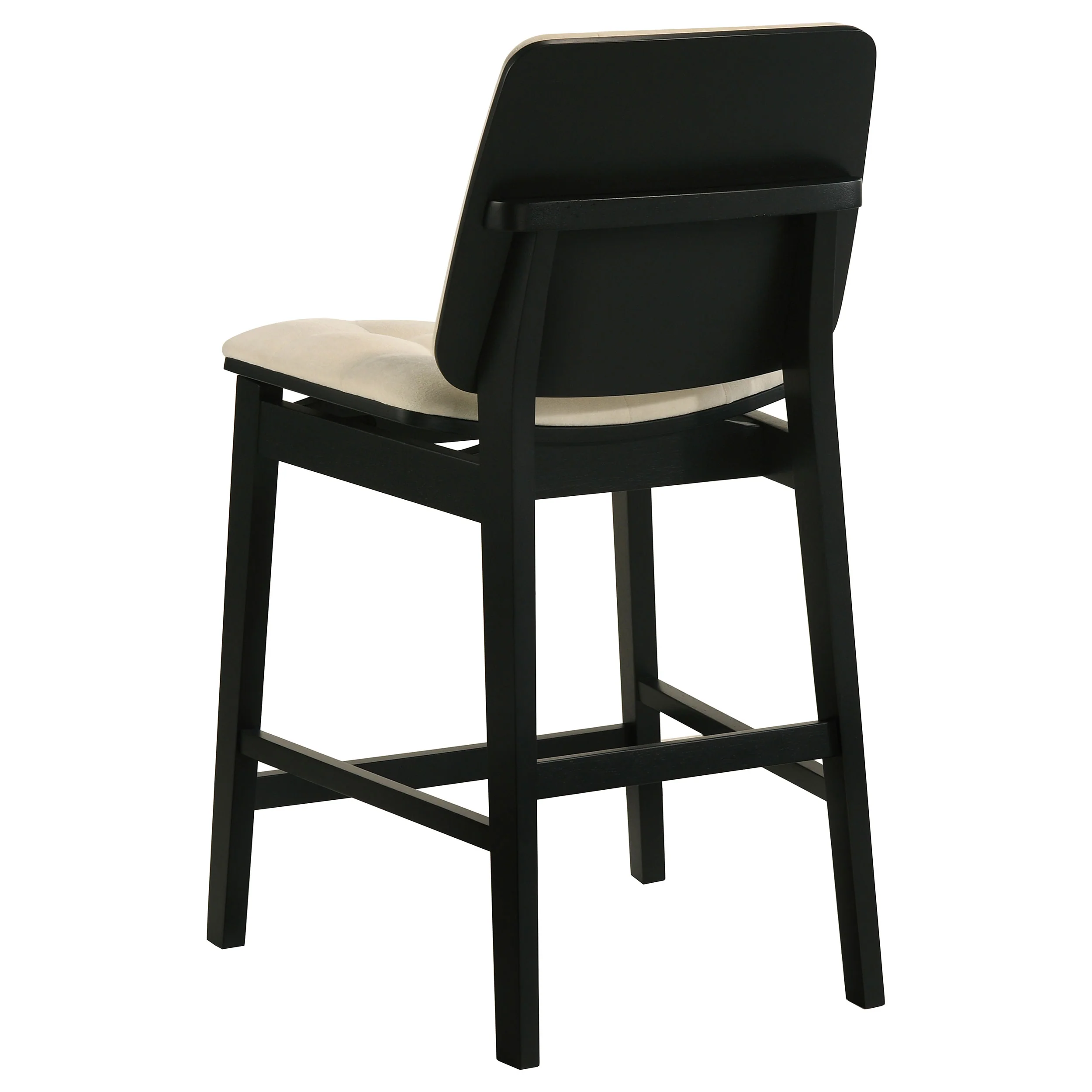 Decker 7-Piece Counter Height Dining Set in Cream and Black - Image 10