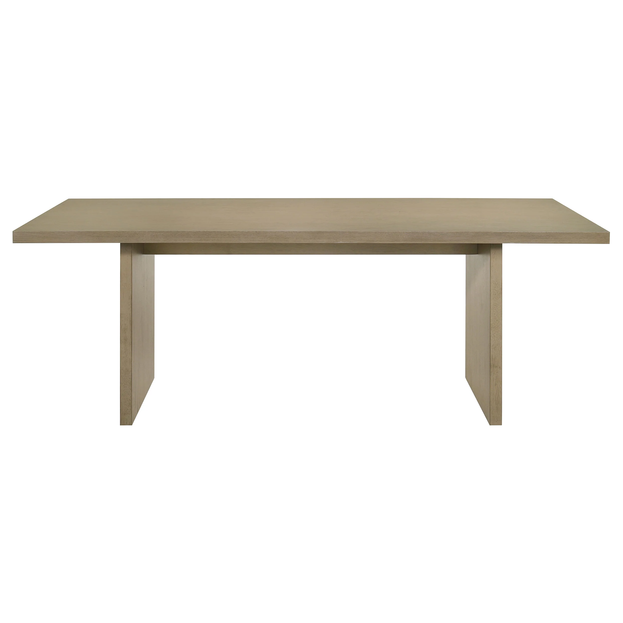 Decker 82-Inch Rectangular Wood Dining Table Natural Oak - Image 2