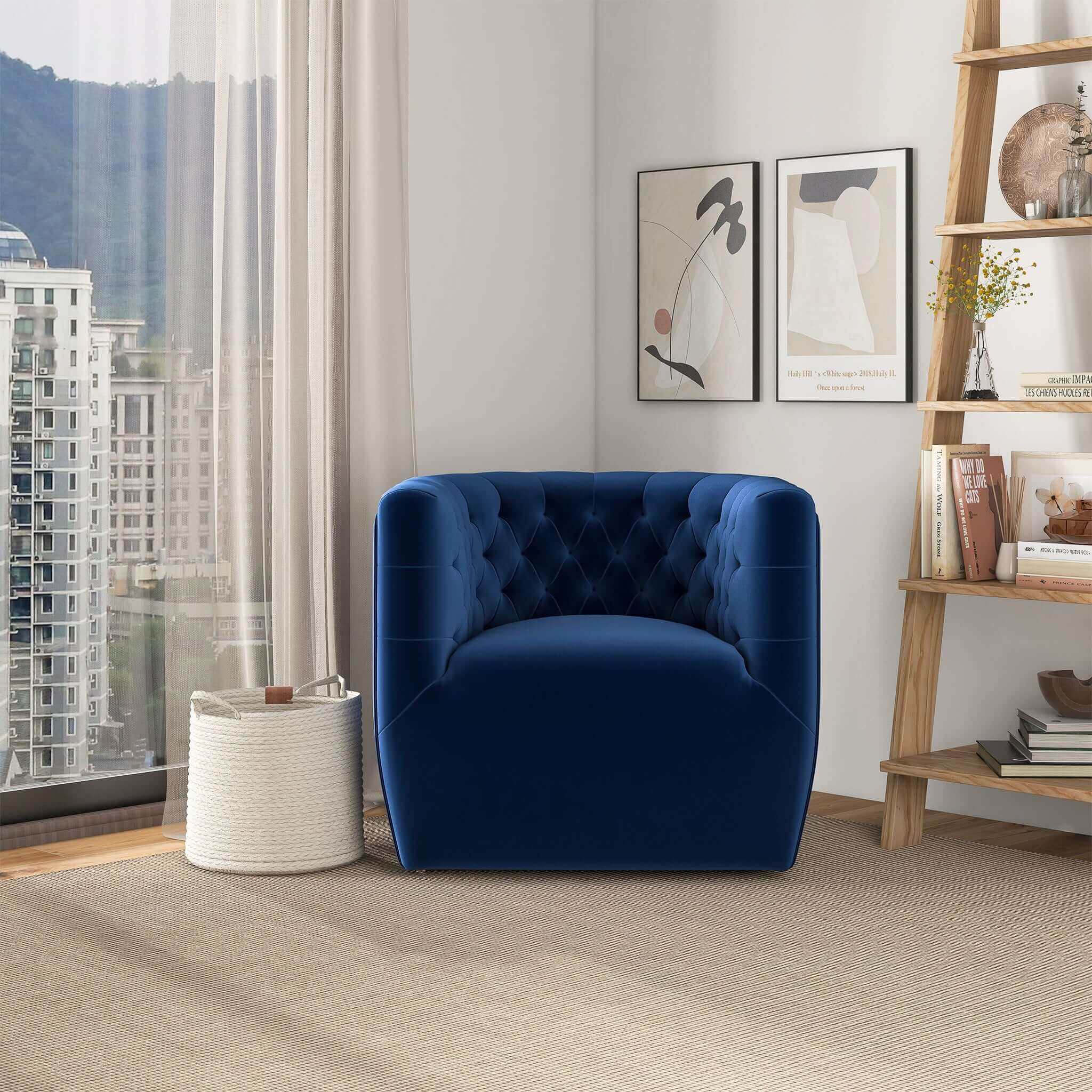 Delaney - Ergonomic Design Swivel Chair - Image 36