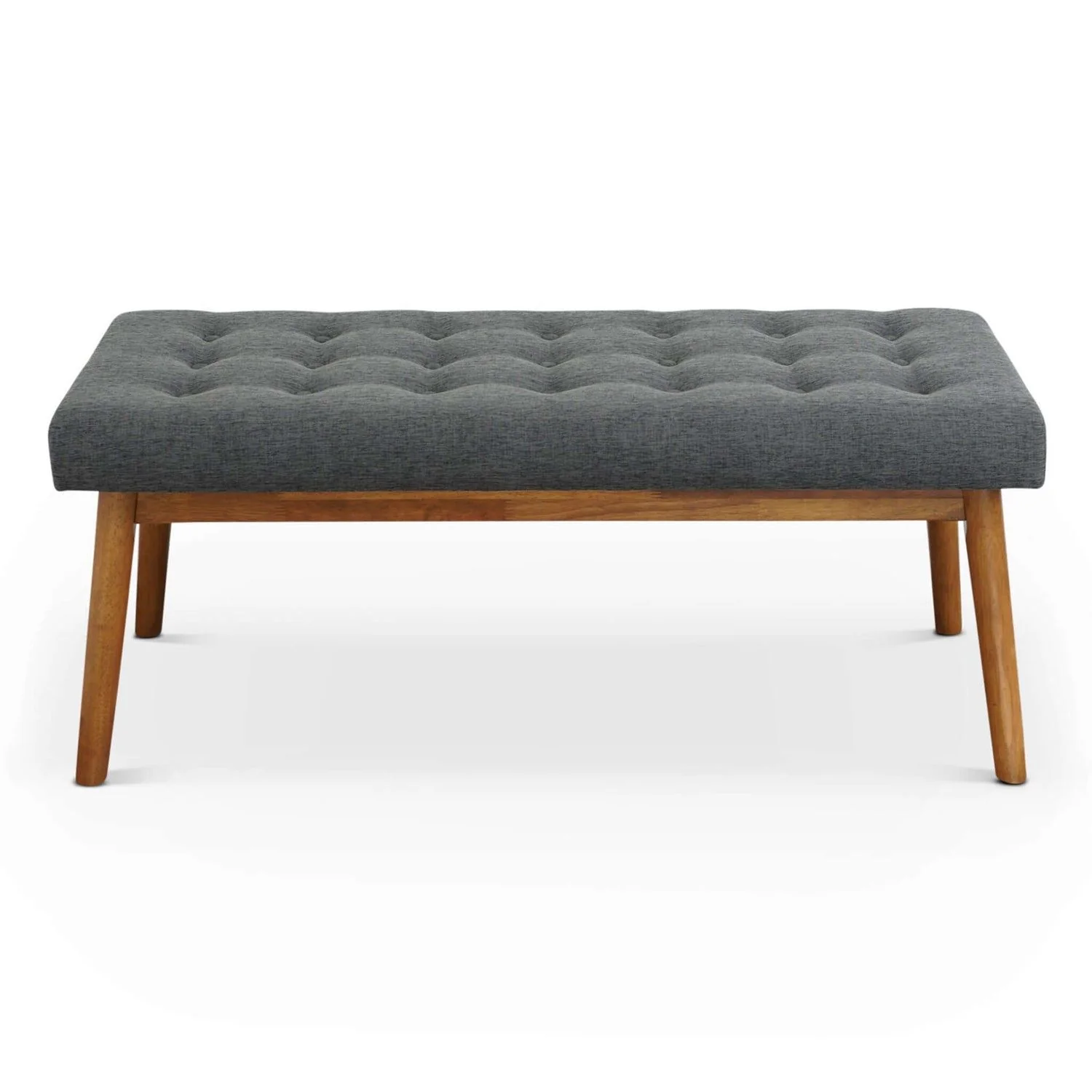 Delilah - Modern Bench - Gray - Image 9