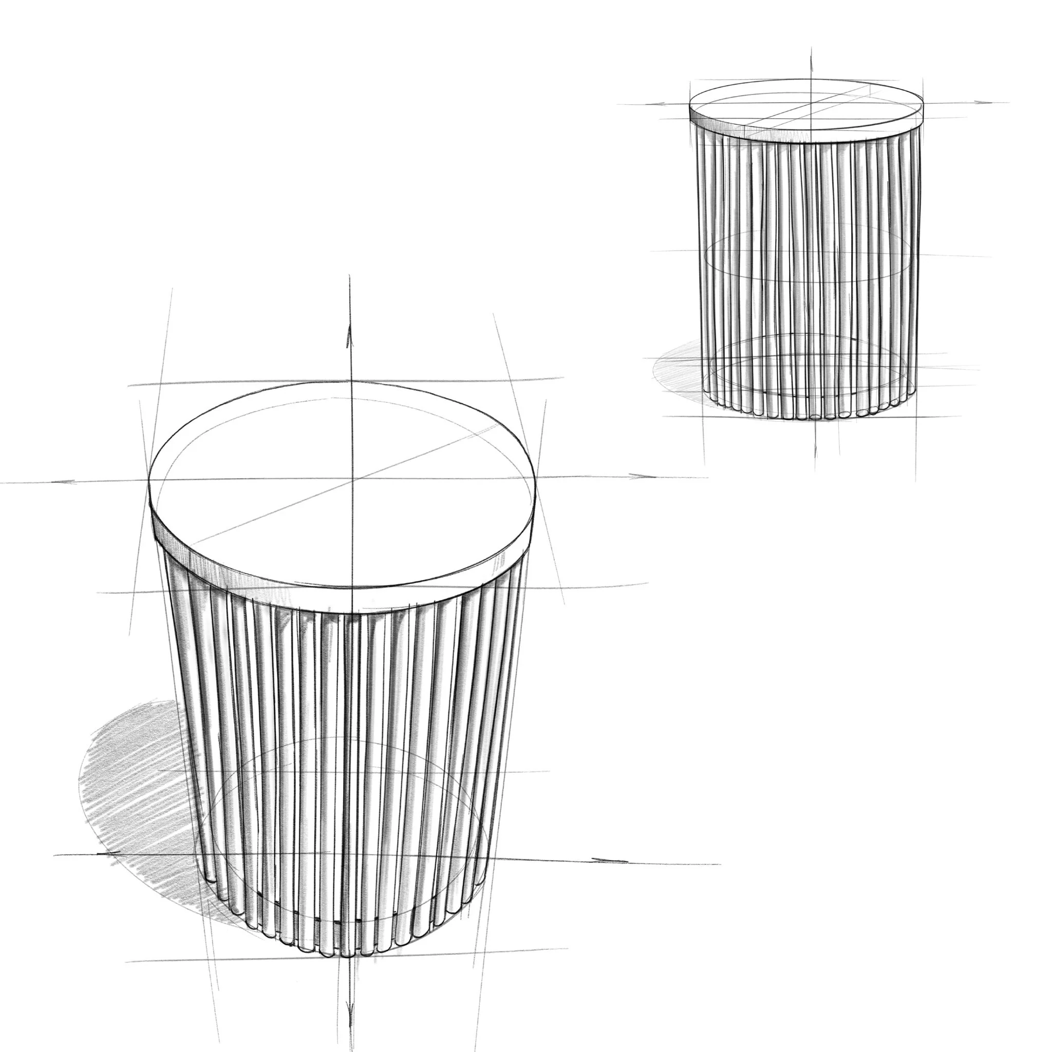 Demy - Handcrafted Metal Accent Table - Image 18
