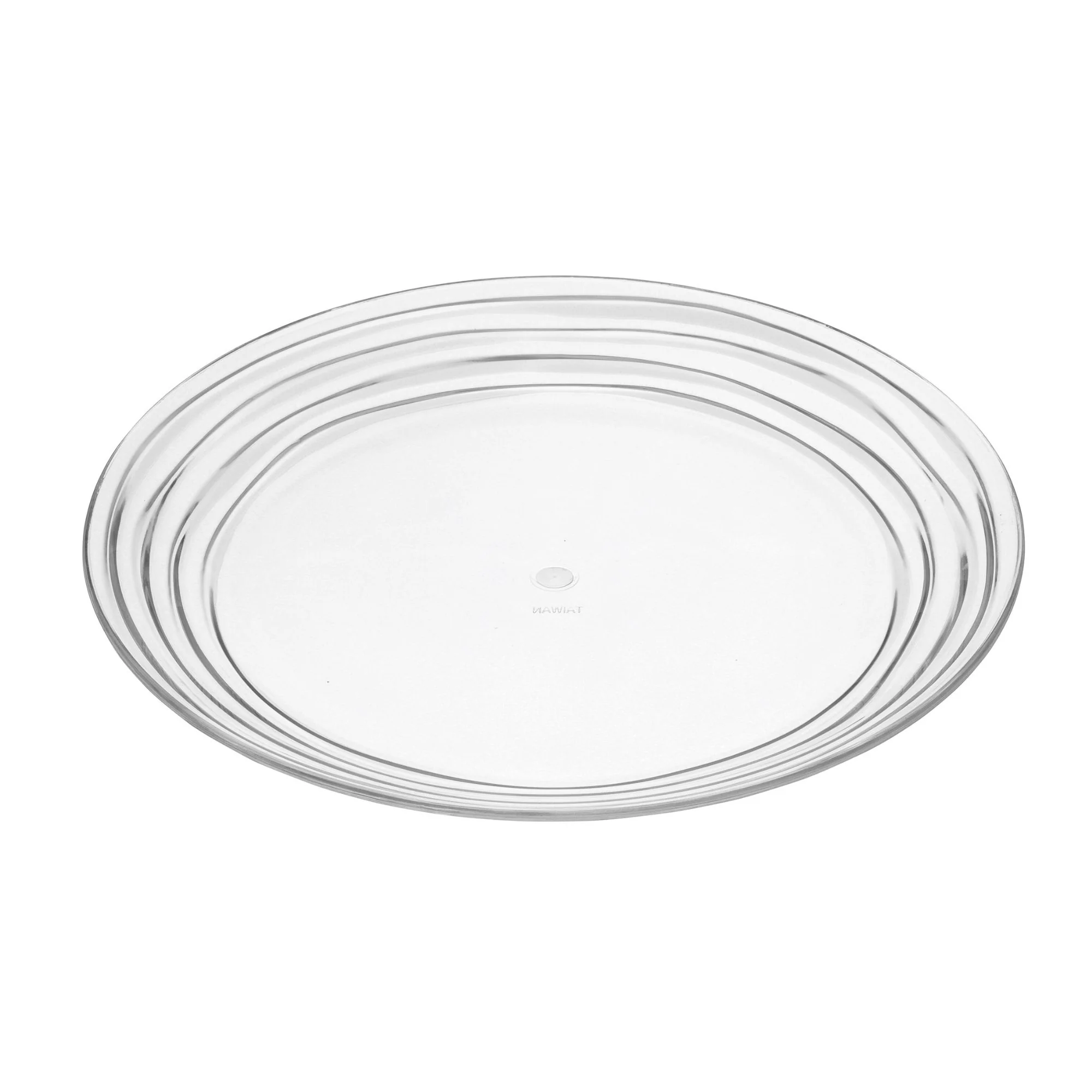 Designer Swirl Acrylic Dinner Plates (Set of 4) - Image 3