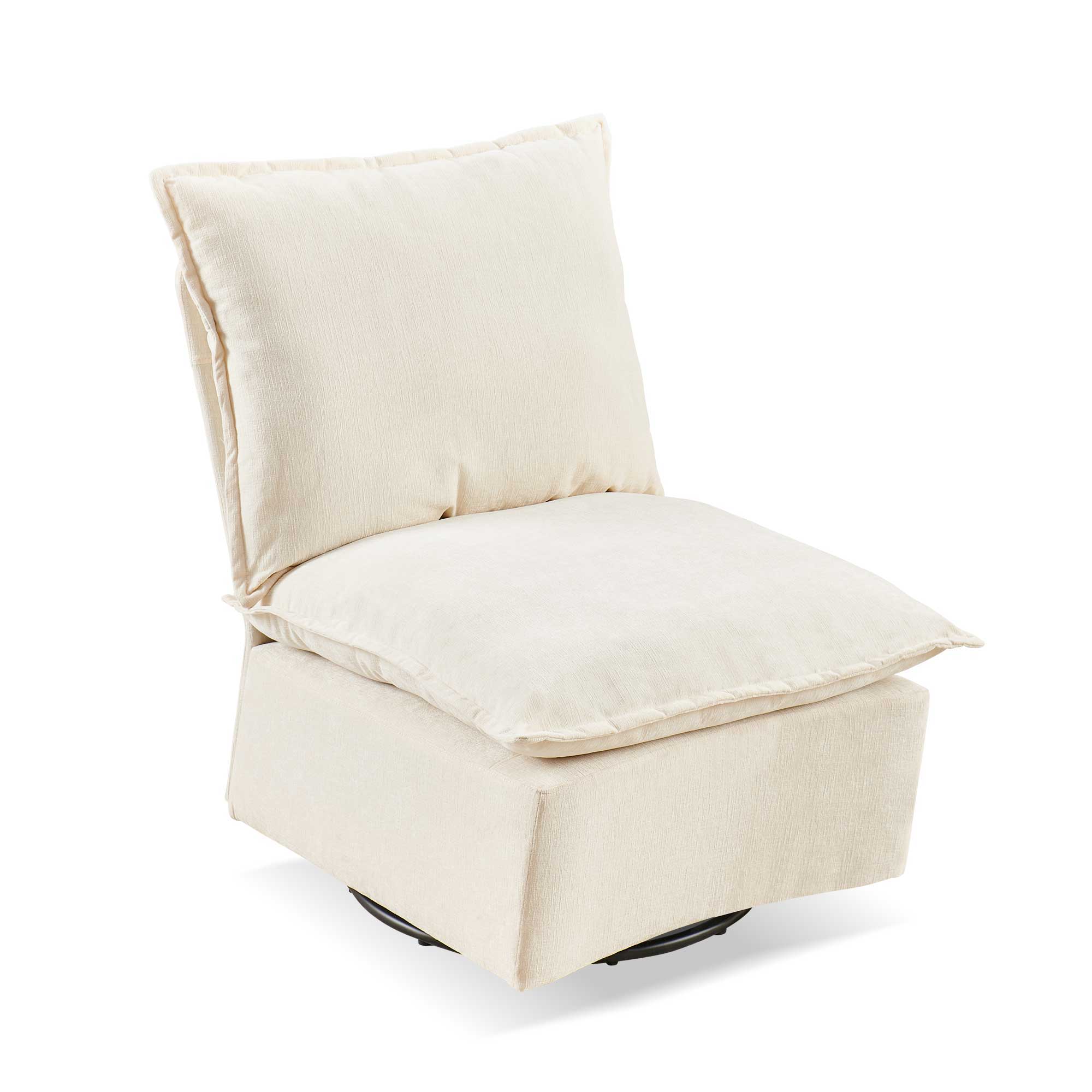 Detachable Single 360 Swivel Rocking Rocker, 360 Swivel Sofa Chair & Single Sofa Lounge, Comfortable Seating For Living Room & Bedroom Sofa 1 Piece - Image 9