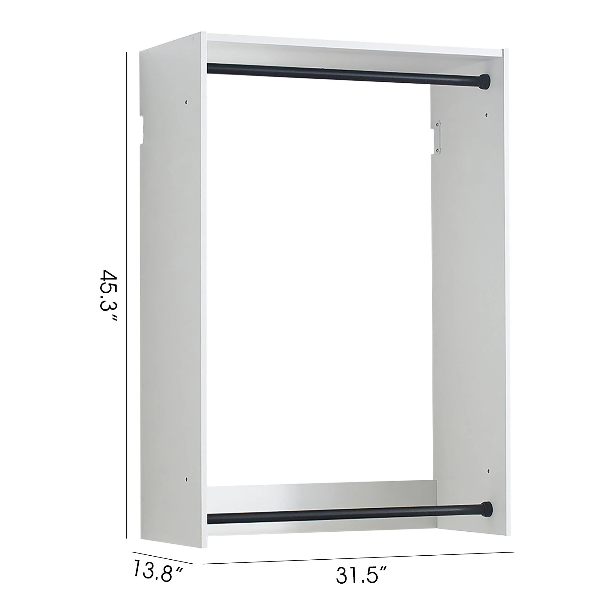 Devi - Wall Mounted Closet System, Modular Units - Image 13