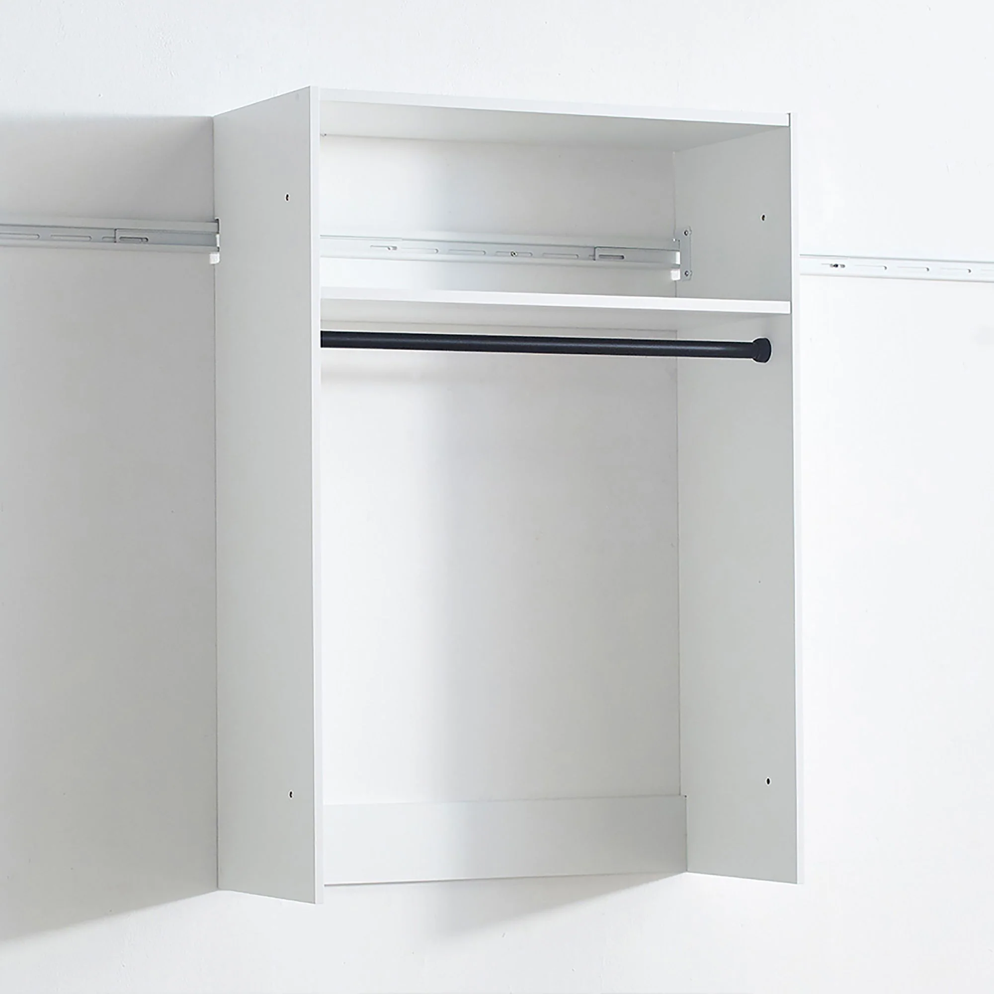 Devi - Wall Mounted Wood Closet System & Modular Design - Image 14