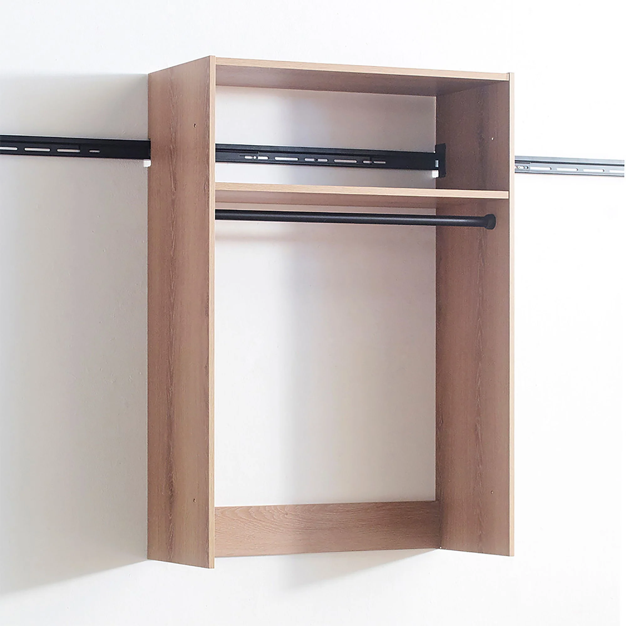 Devi - Wall Mounted Wood Closet System & Modular Design - Image 18