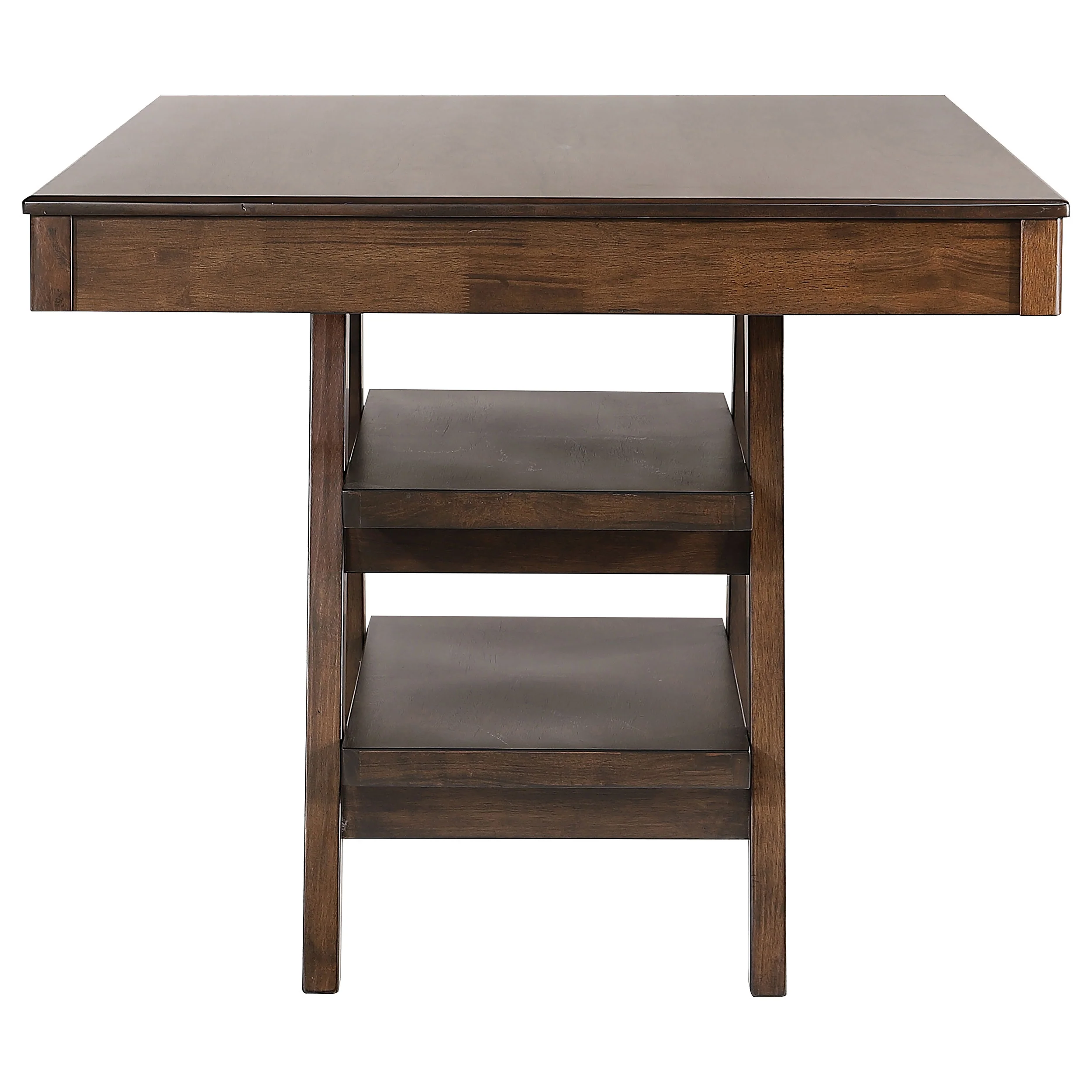 Dewey Rectangular Counter Height Dining Table, Walnut - Image 9