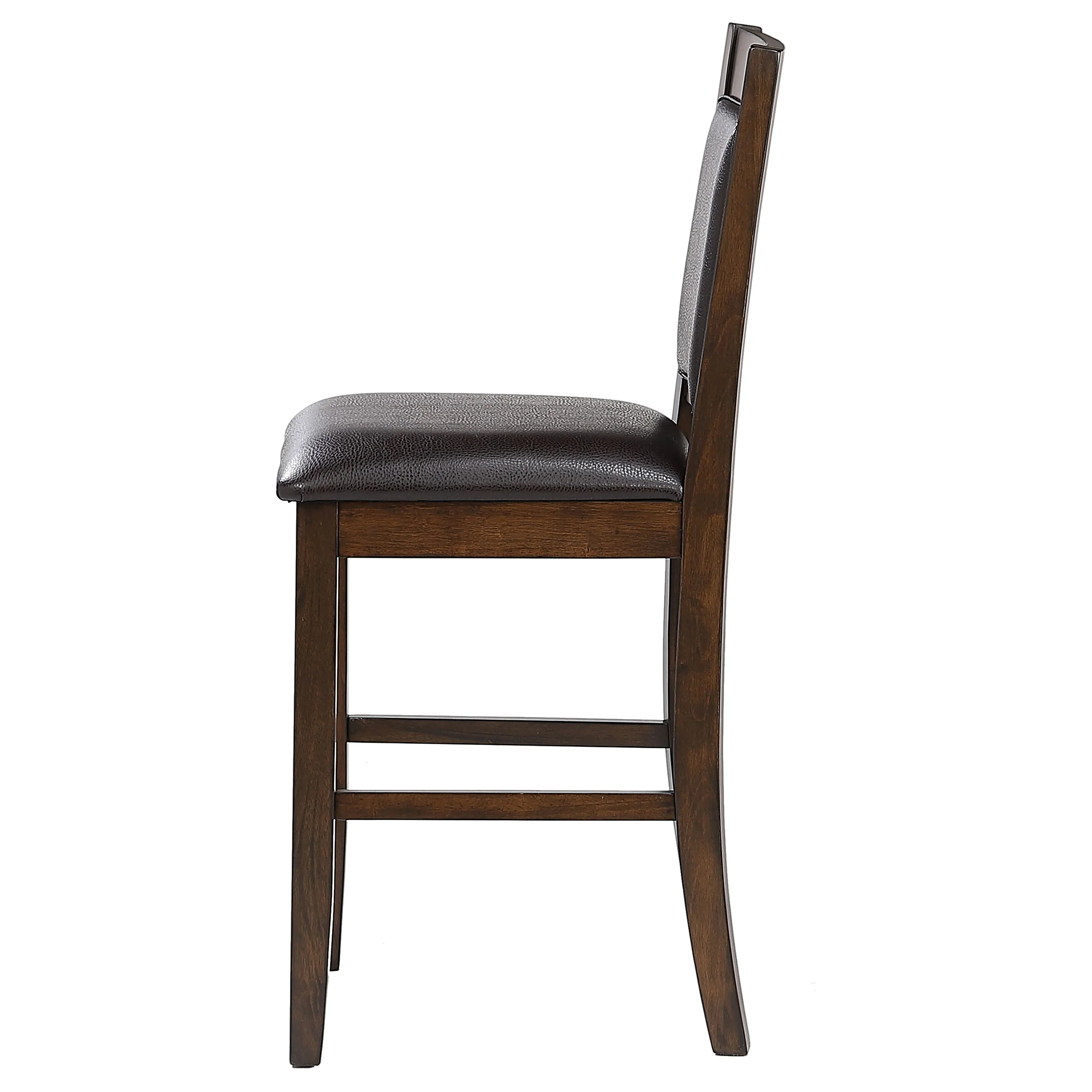 Dewey Upholstered Counter Chair Walnut, Set of 2 - Image 10