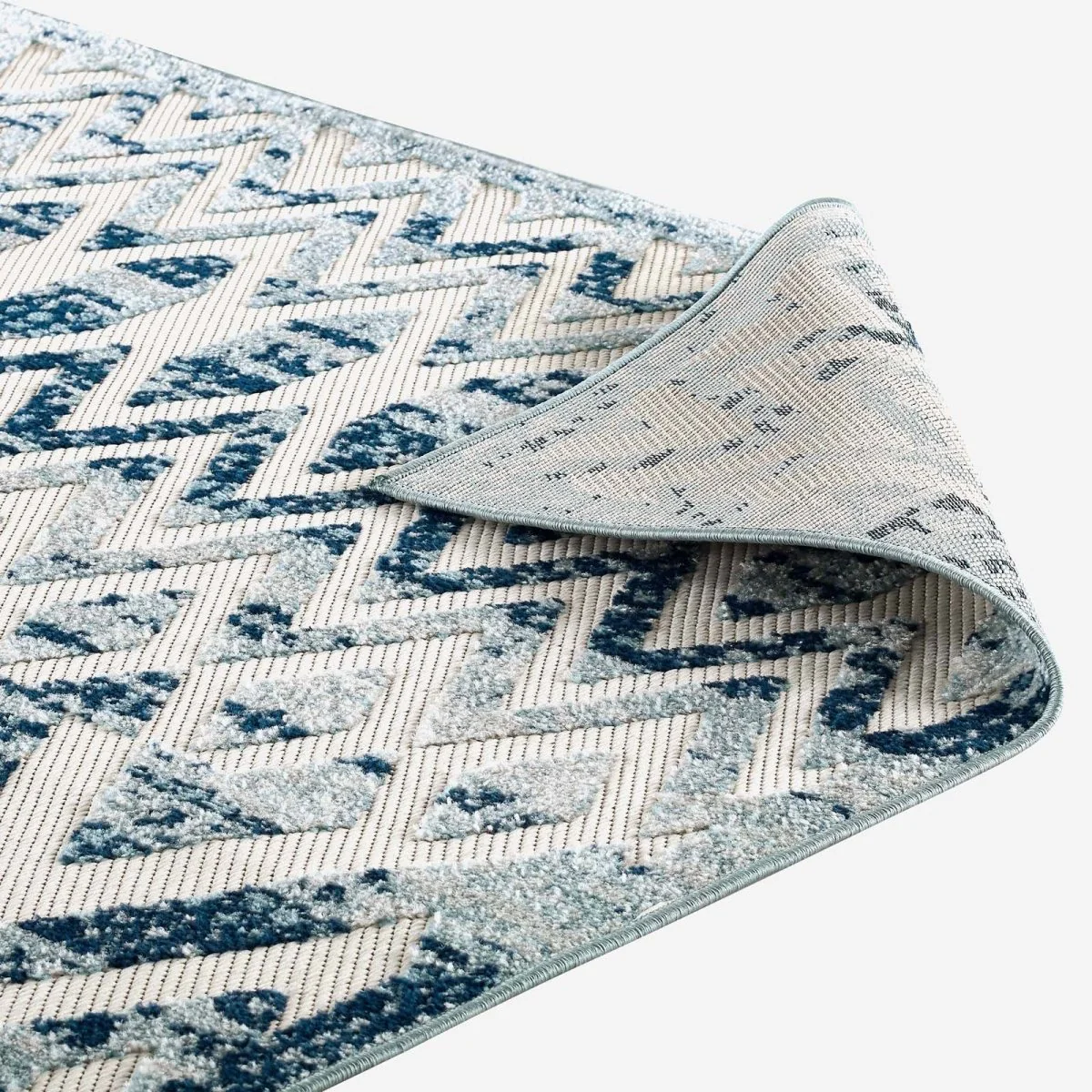 Diamond Chevron Moroccan Trellis Indoor/Outdoor Rug - Geometric Pattern Area Rug - Image 22