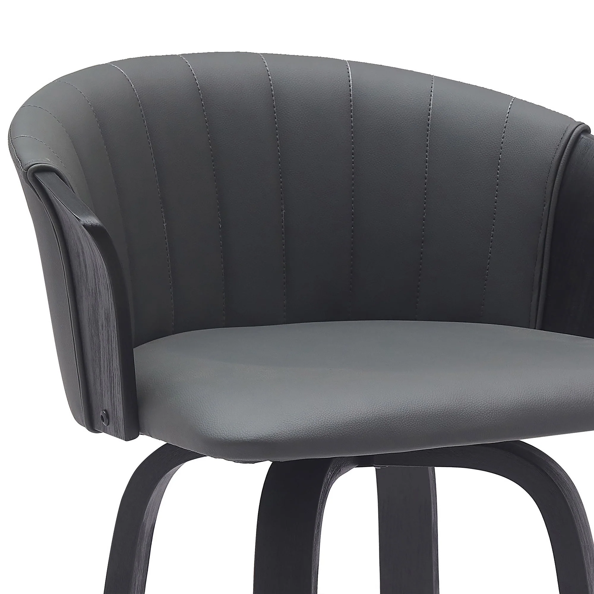 Diana - Swivel Wood Stool - Image 8