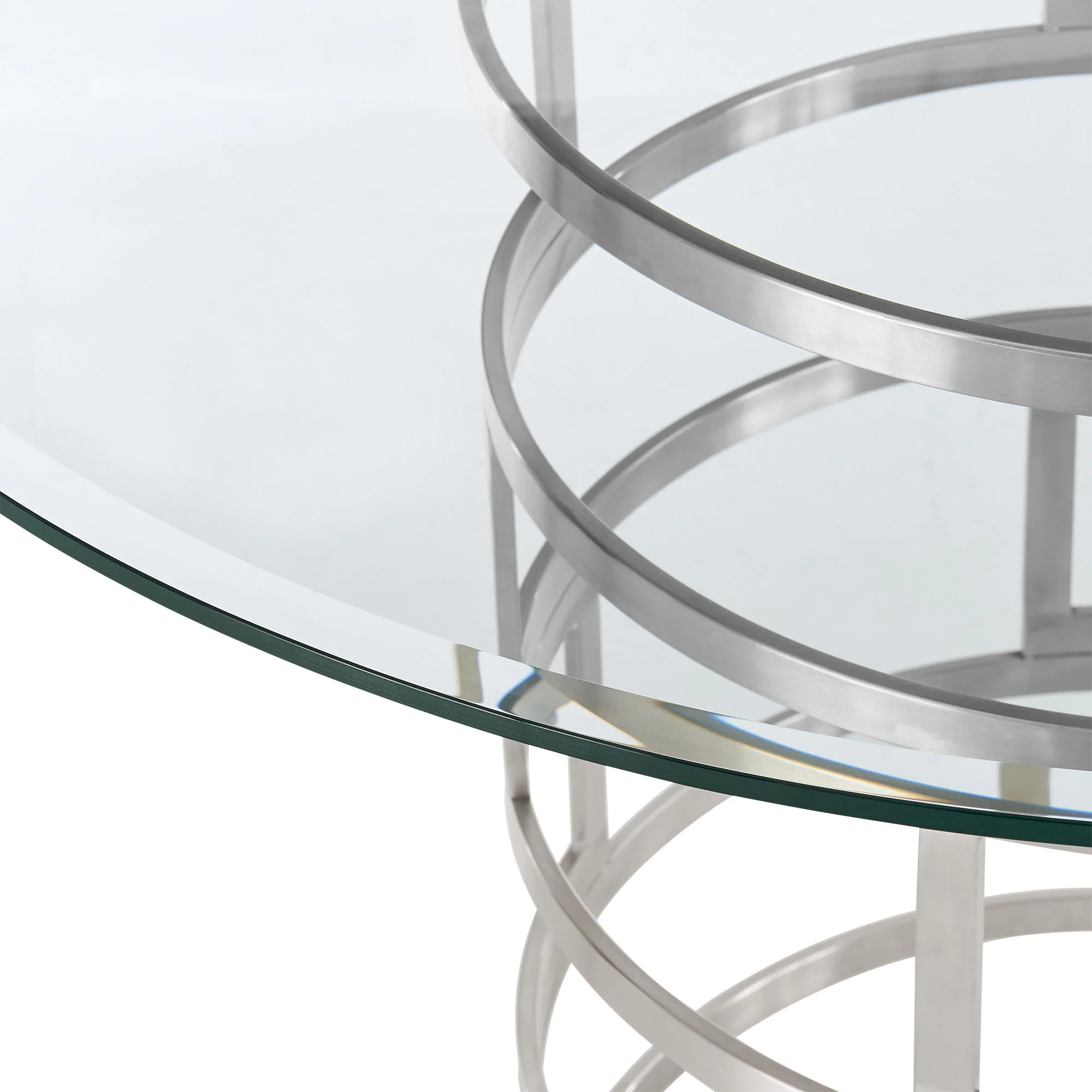 Diaz - Contemporary Round Dining Table - Image 4