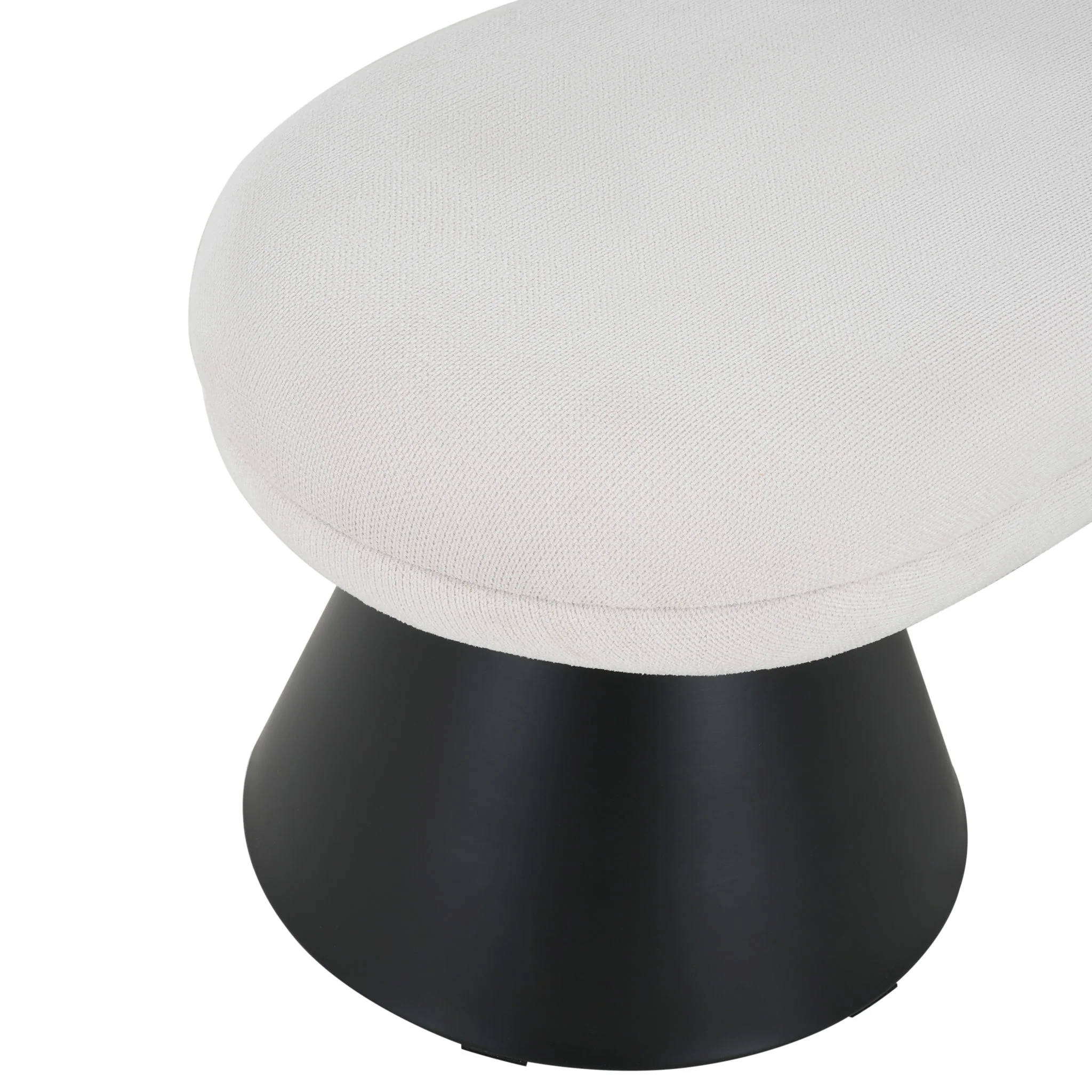 Dining Bench Upholstered For Dining Room - Beige - Image 3