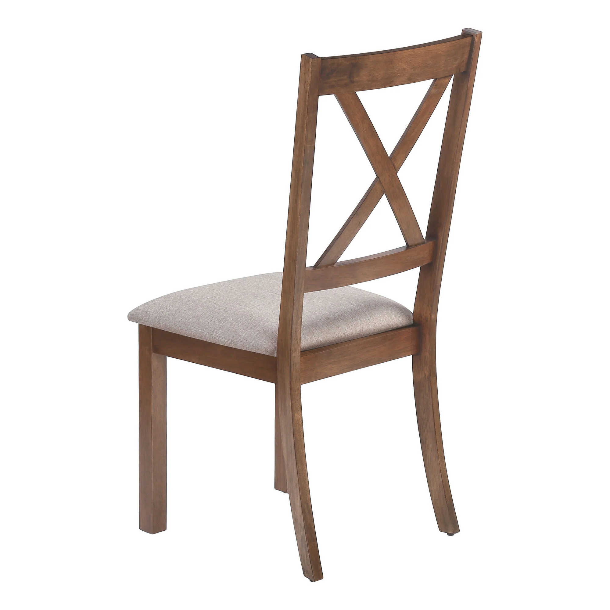 Dining Chair Side, Upholstered For Dining Room, Transitional (Set of 2) - Image 4