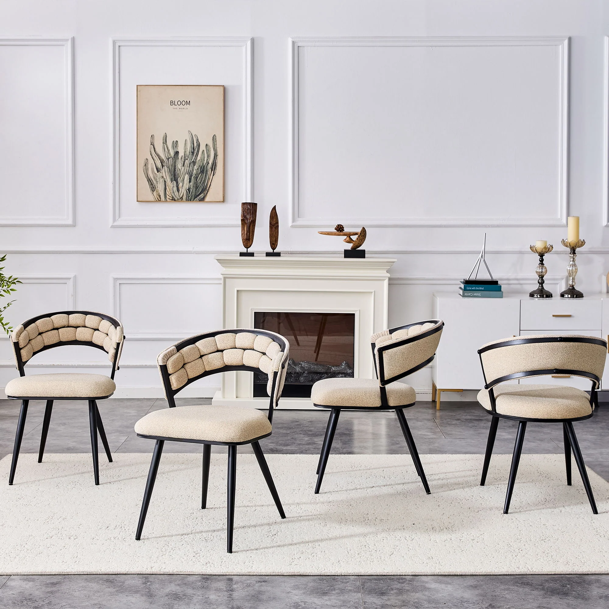 Dining Chairs For Dining Room & Kitchen (Set of 2) - Image 4