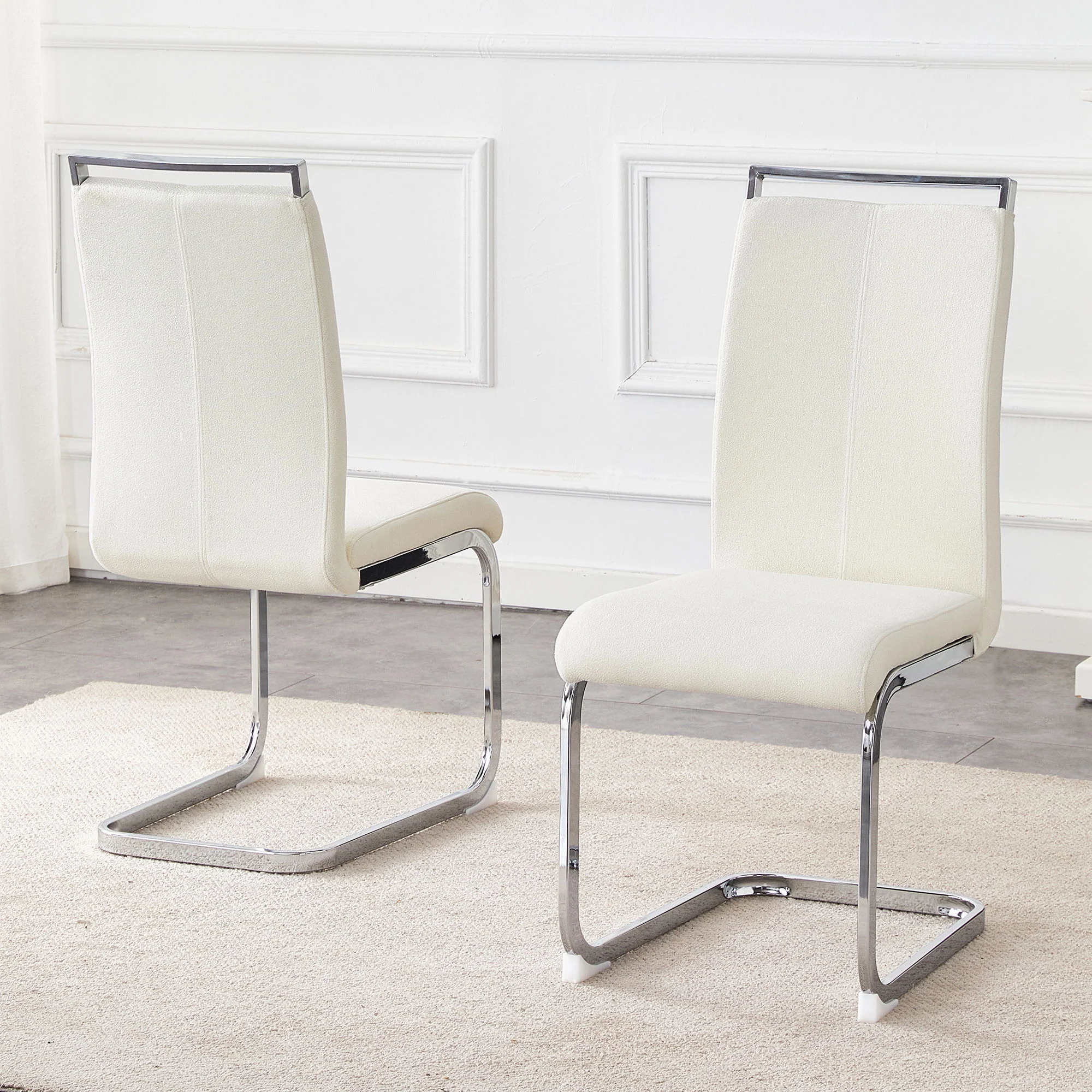 Dining Chairs With Ergonomic Backrest - Image 4
