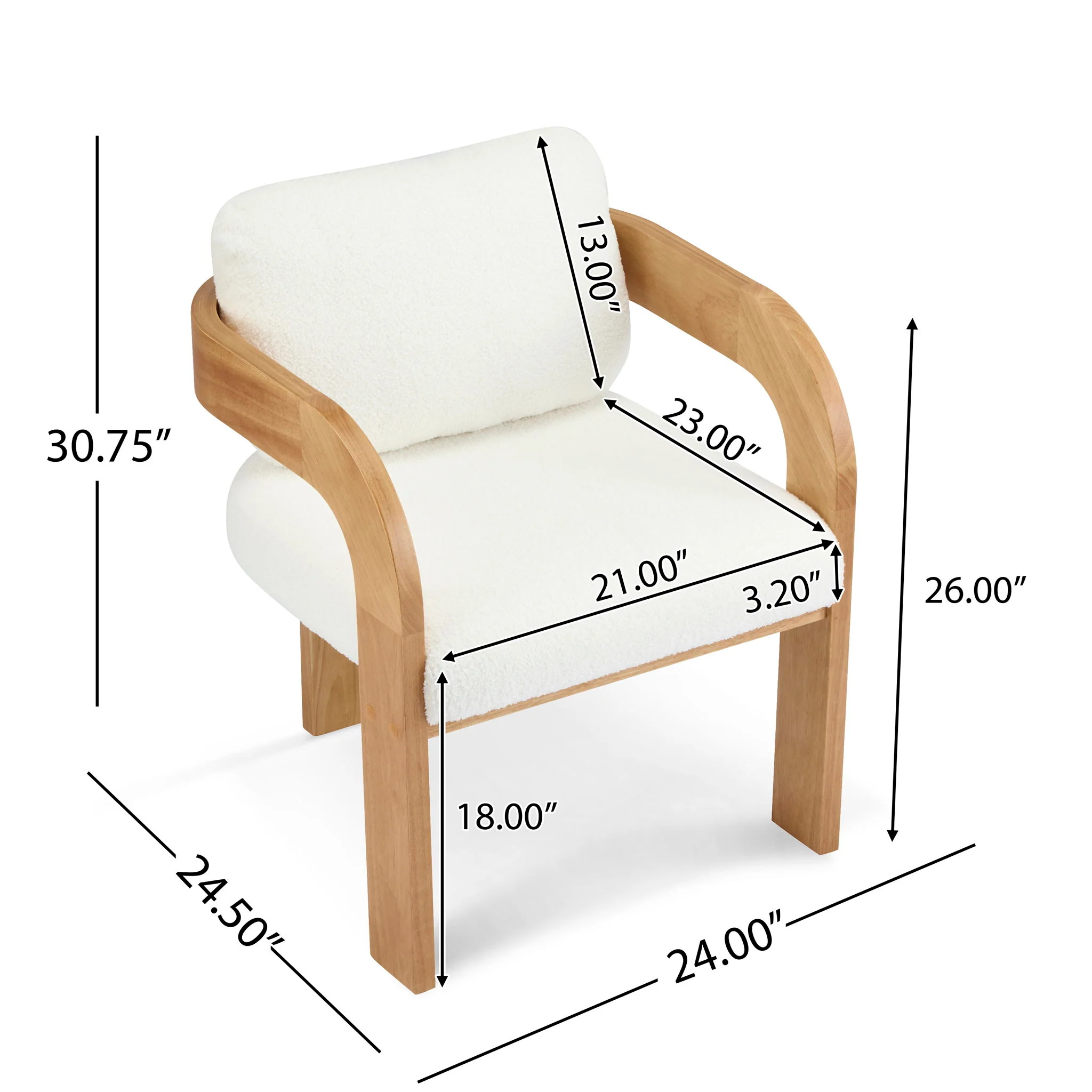 Dining Chairs With Pillow Back (Set of 2) - Image 26