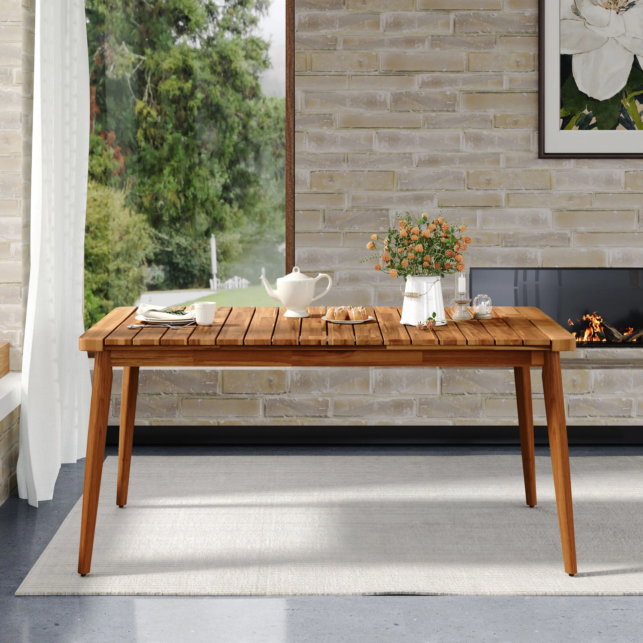 Dining Outdoor Table, Furniture For Patio - Image 14