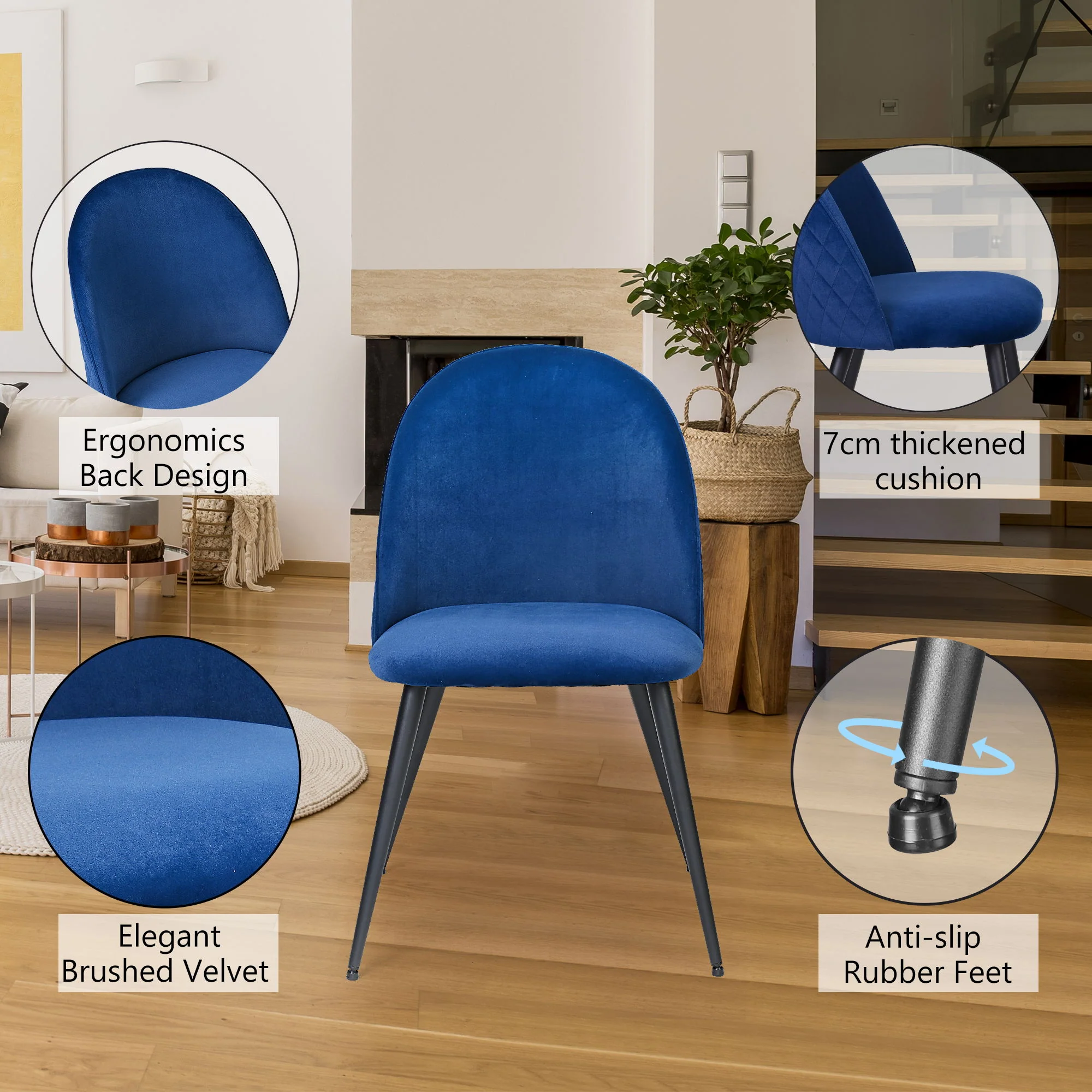 Dining Side Chairs (Set of 4) - Image 2