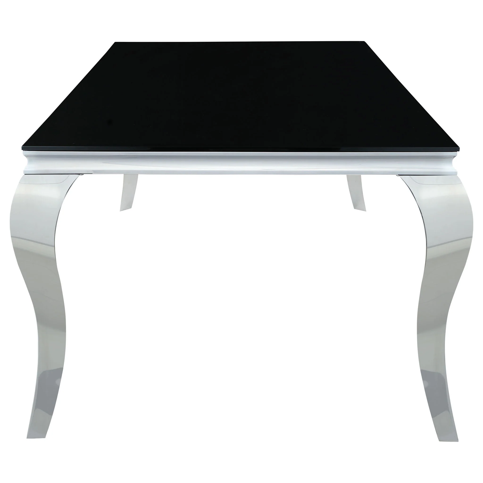 Dining Table - Black / Silver - Image 3