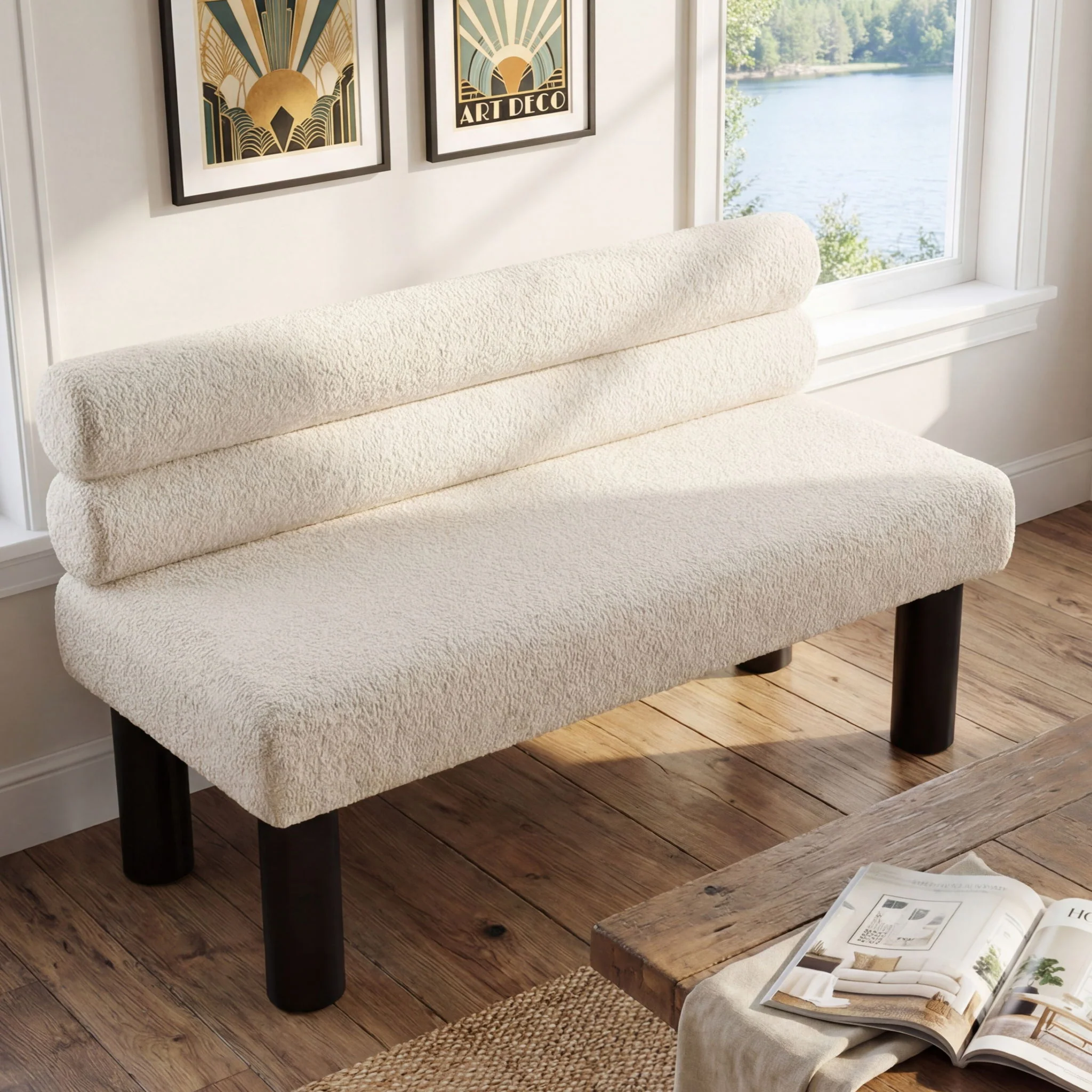 Dining Upholstered Bench - Image 20