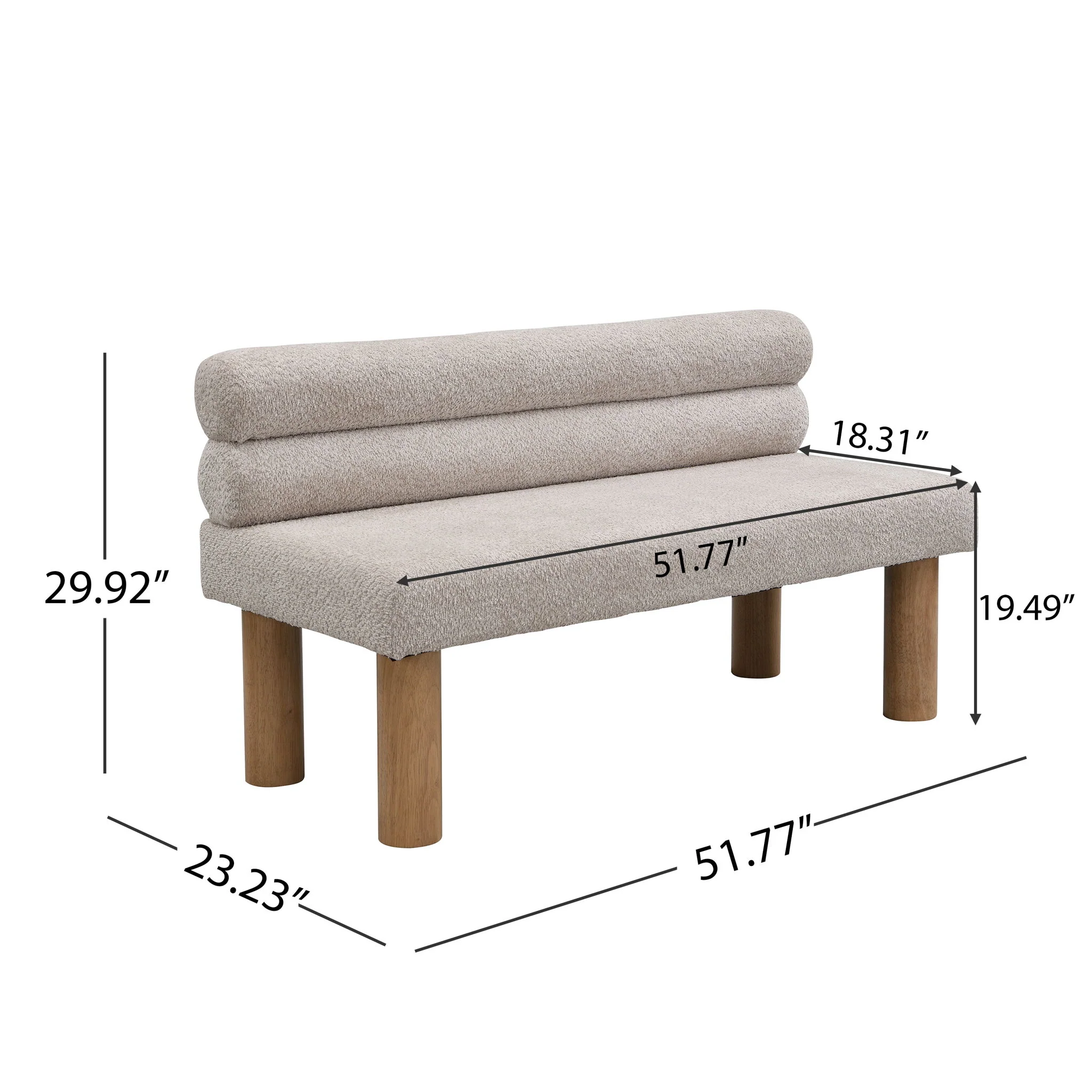 Dining Upholstered Bench - Image 28