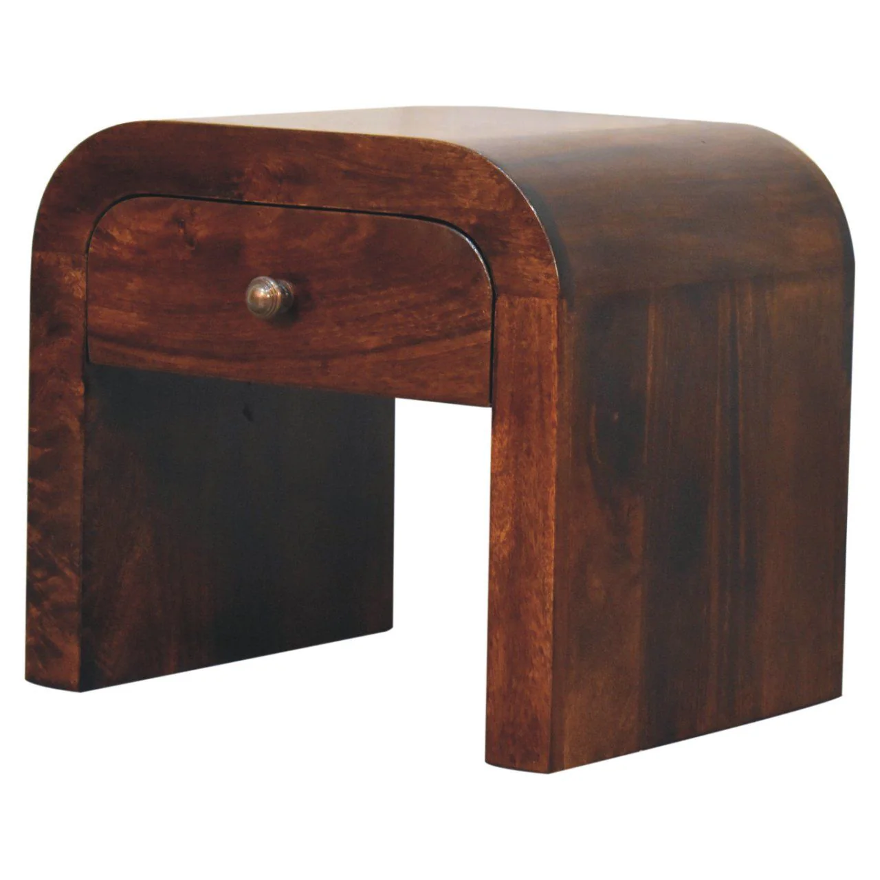 Disc Nightstand - Walnut - Image 7