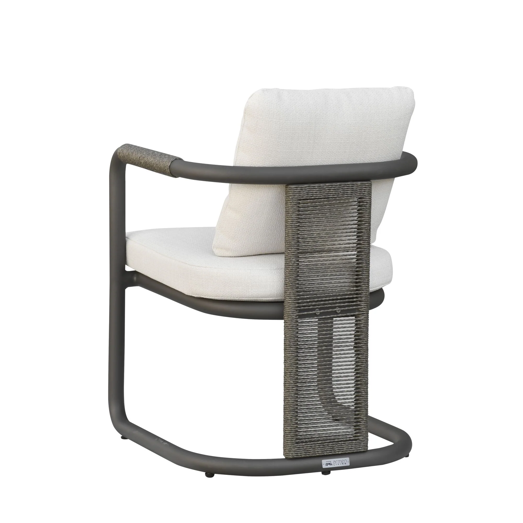 Dorado - Outdoor Dining Chair (Set of 2) - Off-White / Gray - Image 6