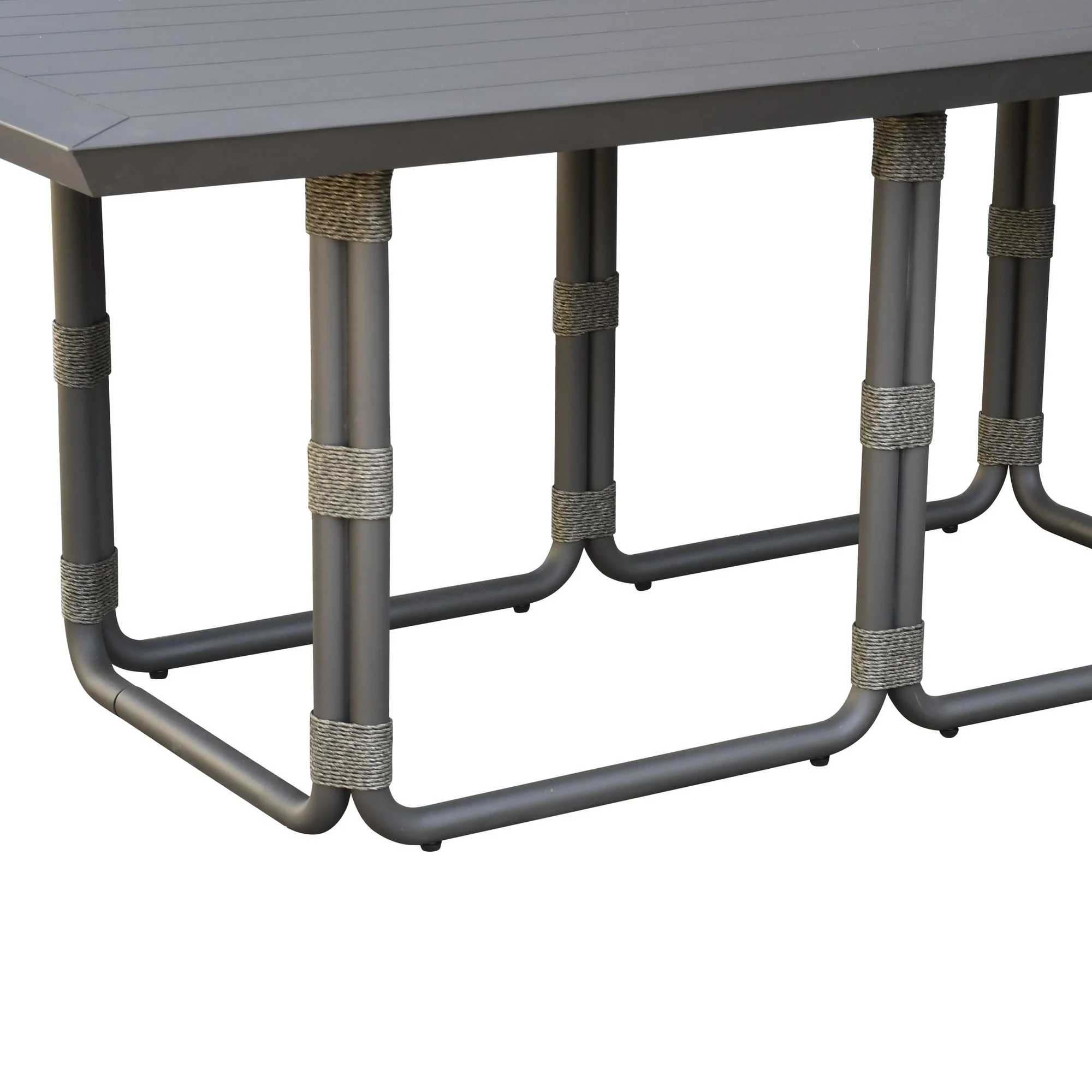 Dorado - Rectangular Outdoor Dining Table - Gray - Image 6