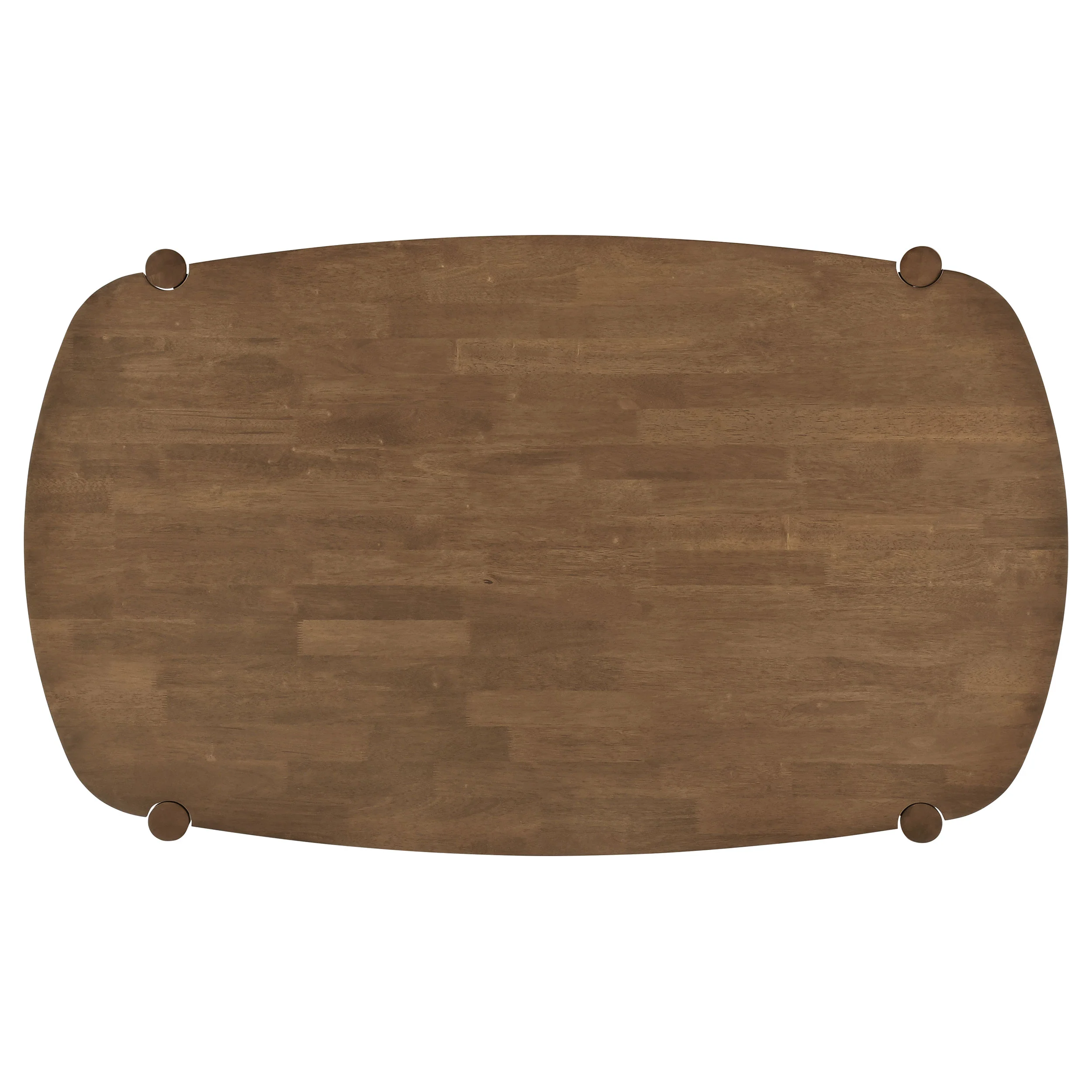 Dortch 5-Piece Oval Walnut Wood Dining Set - Image 6