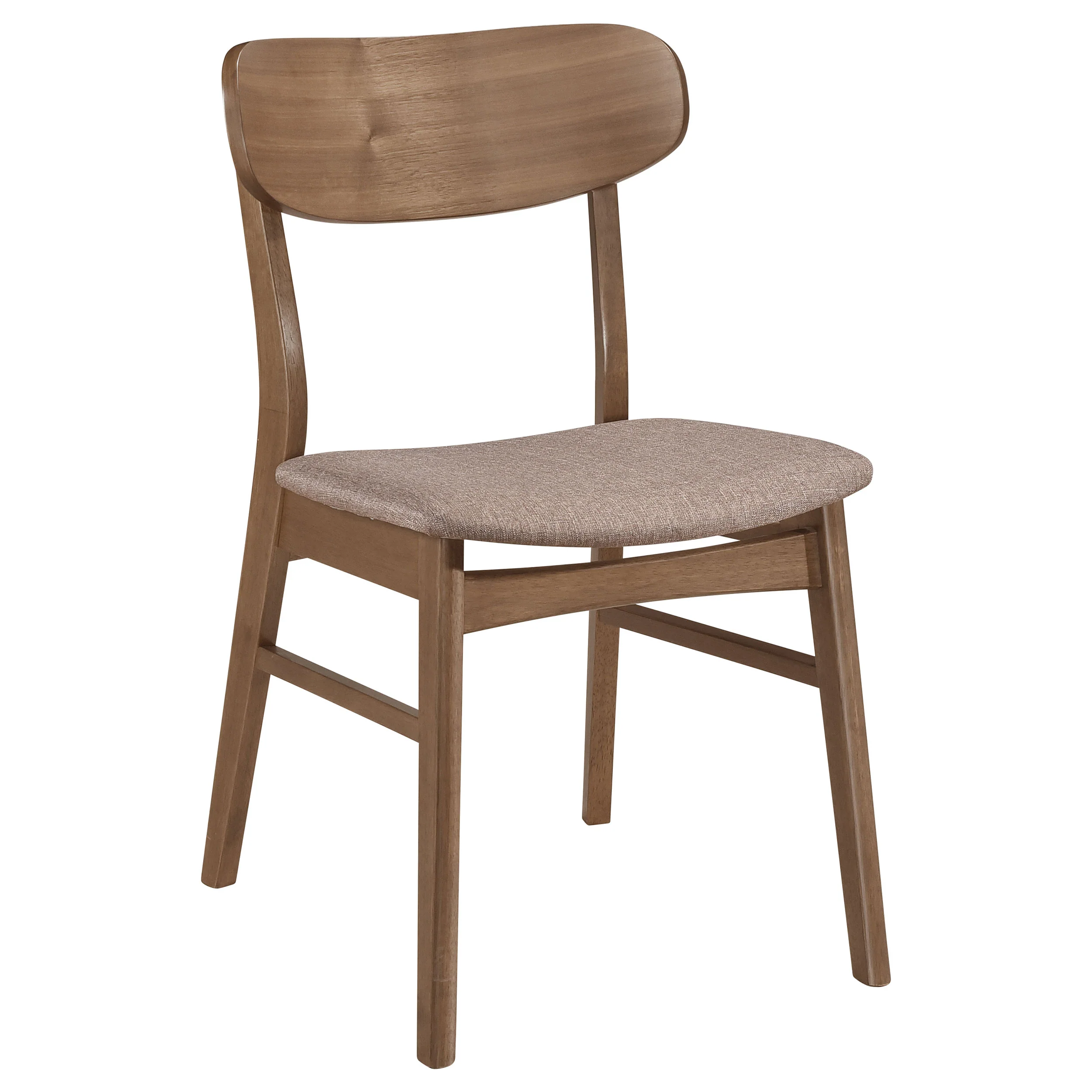 Dortch 5-Piece Oval Walnut Wood Dining Set - Image 9