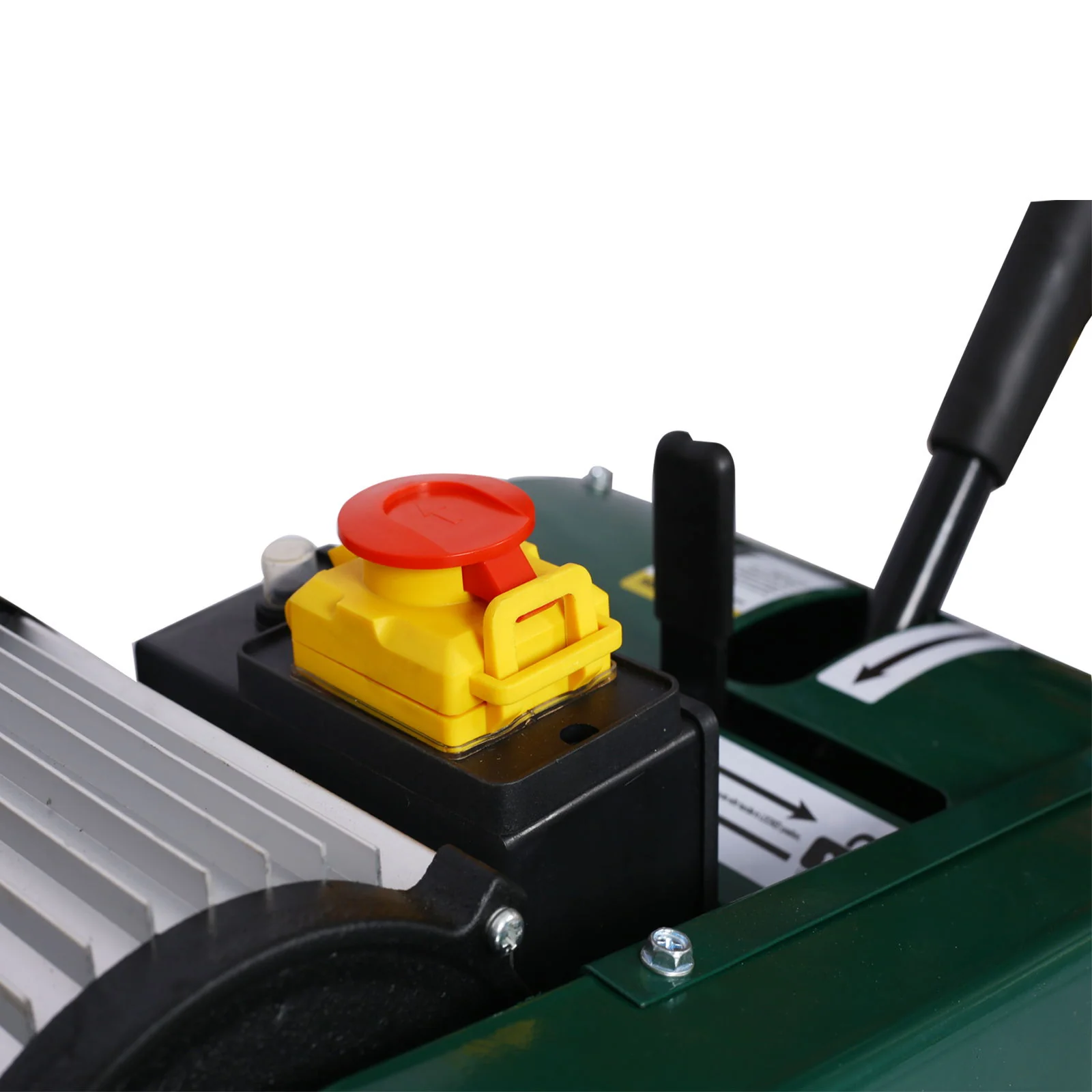 Double Flywheel Electric Log Splitter 7 Ton Portable Firewood Machine Steel - Black - Image 9