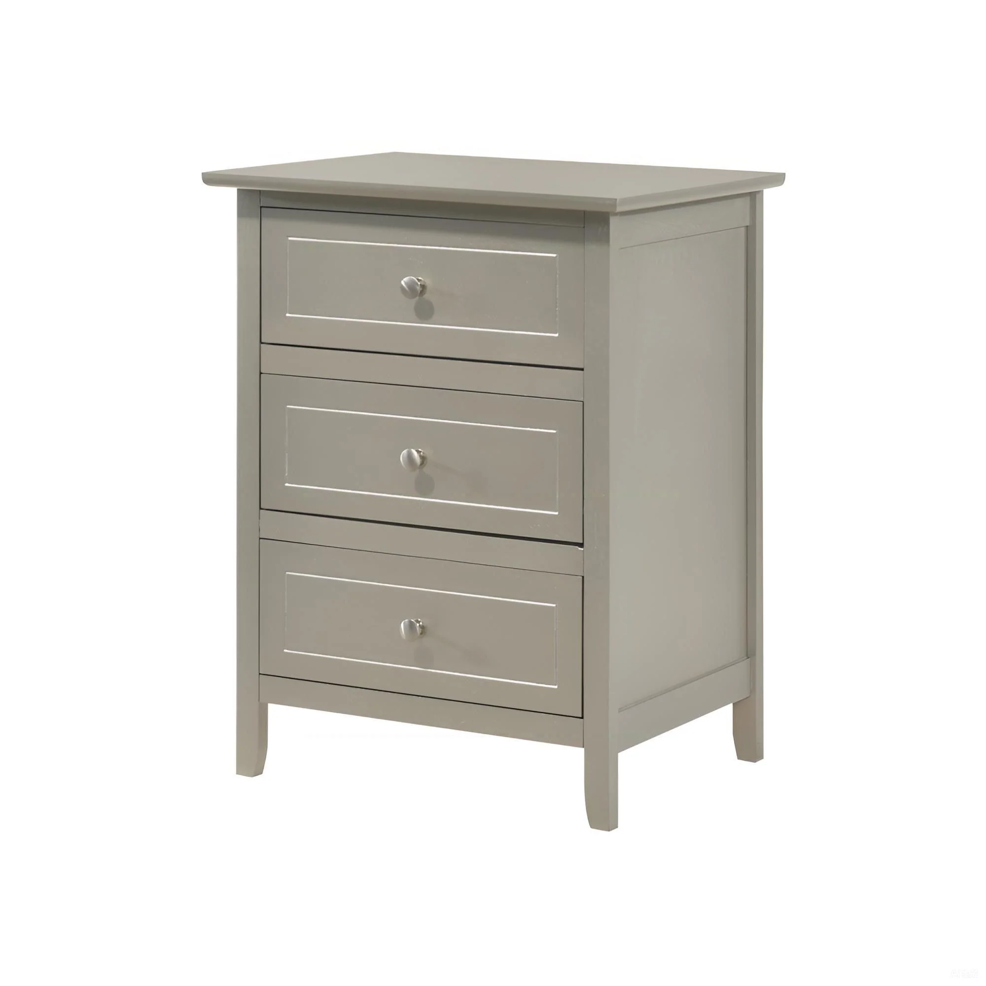 Dove Tailed Drawers 3 Drawer Nightstand - Image 10