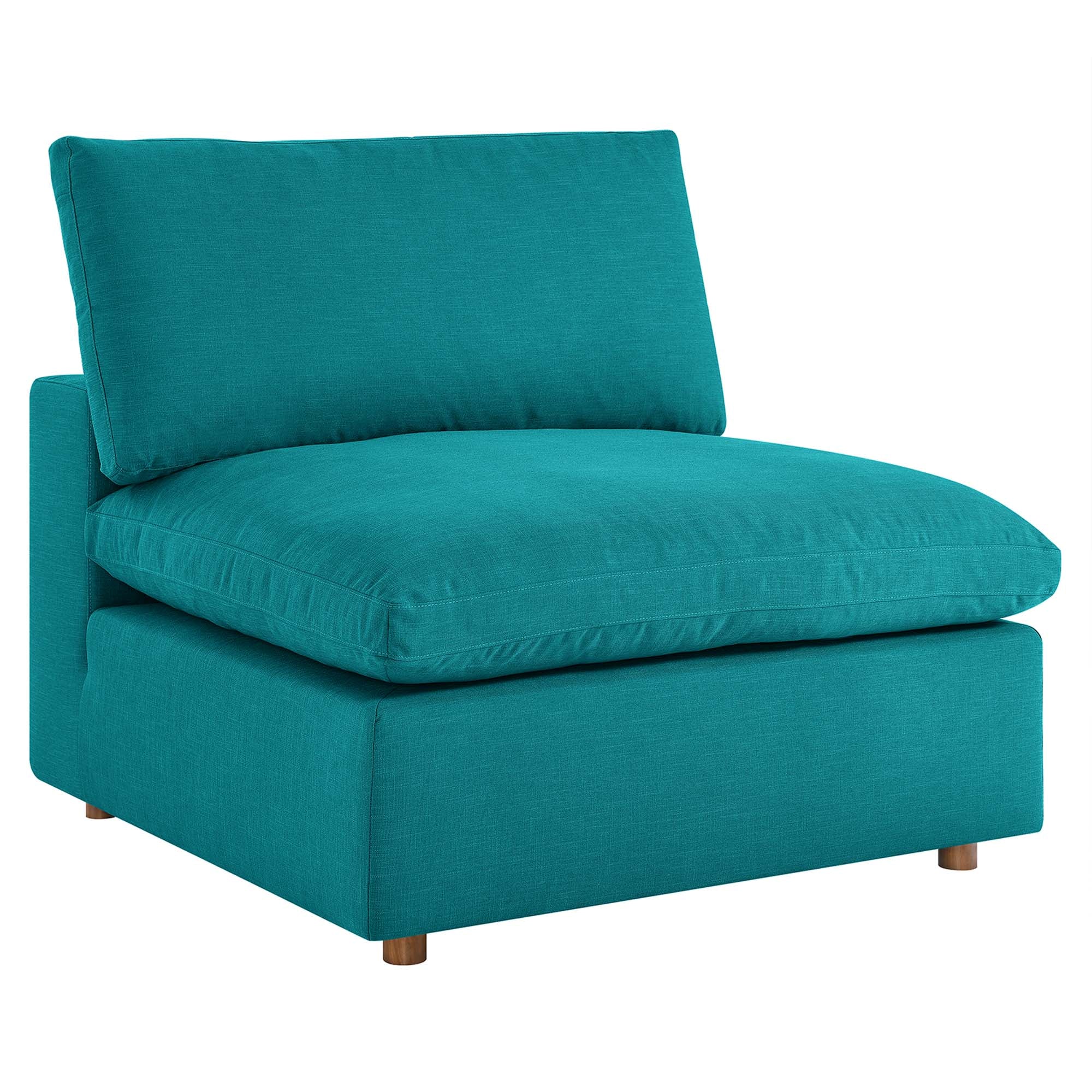 Down Filled Overstuffed Armless Chair – 39 Inch - Image 34