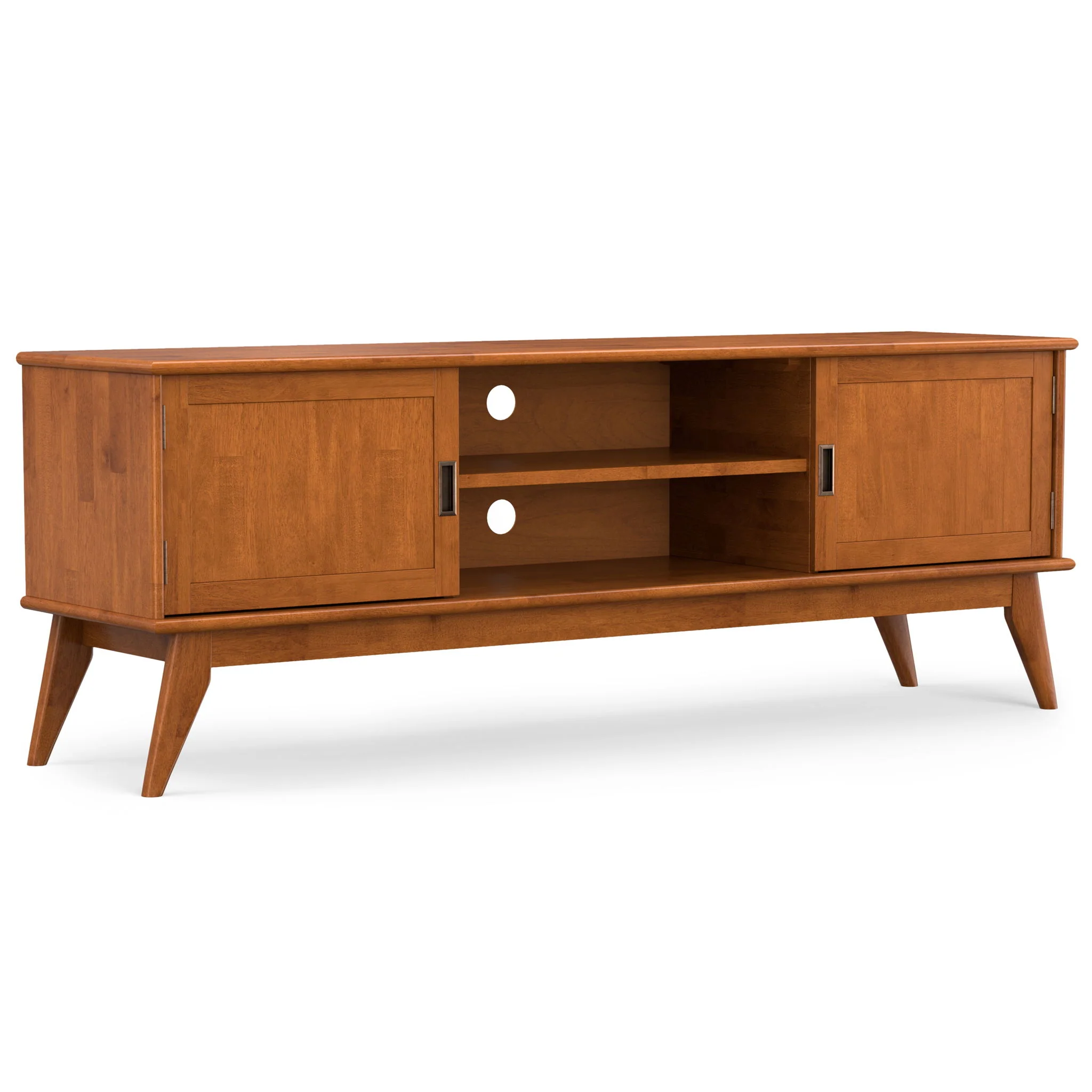 Draper - Handcrafted Mid Century Low TV Media Stand - Image 3