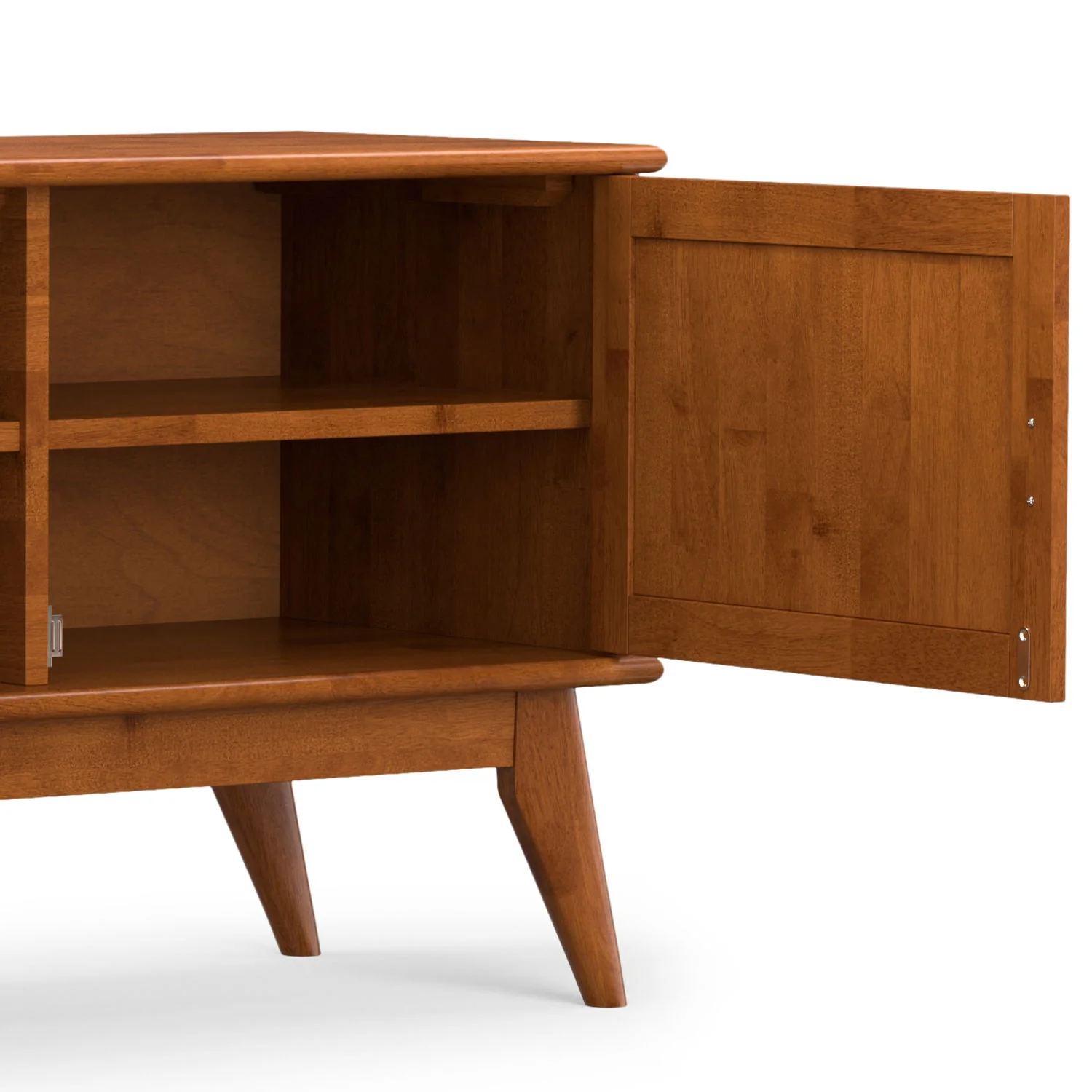 Draper - Handcrafted Mid Century Low TV Media Stand - Image 44