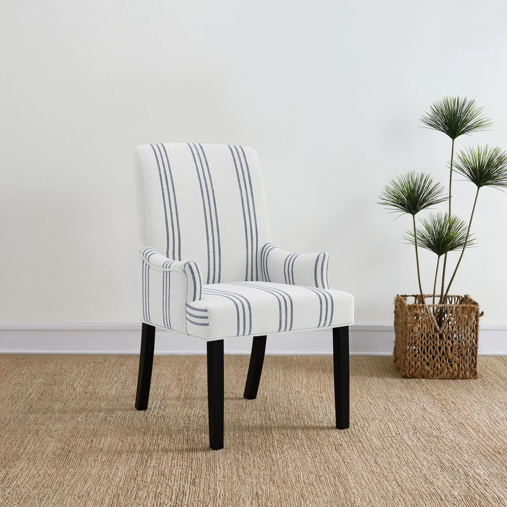 Draper - Upholstered Arm Chair - Beige - Image 5