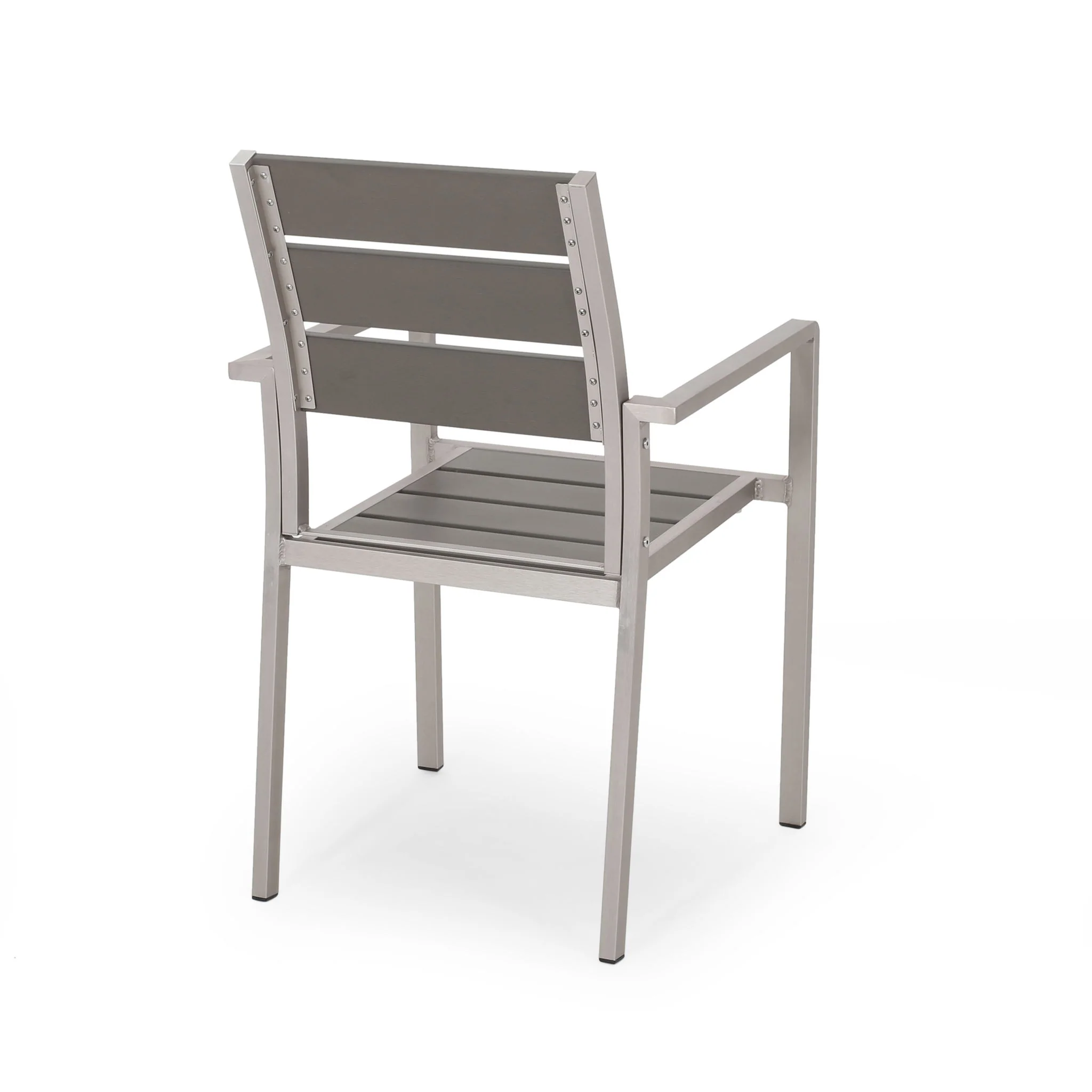 Dreamlan - Outdoor Aluminum Dining Chair (Set of 2) - Image 4
