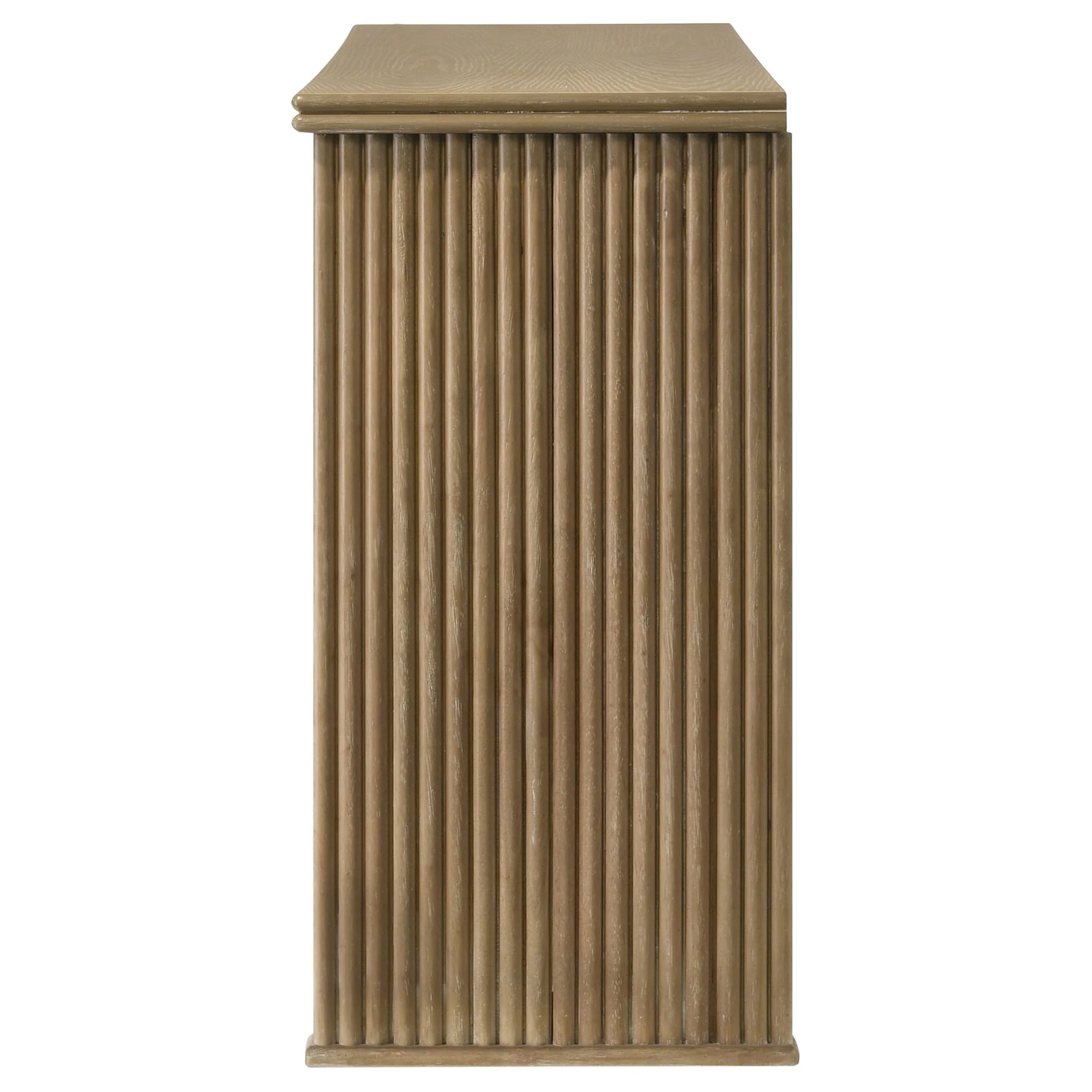 Dreydon - 3 Door Sideboard Server - Light Brown - Image 2