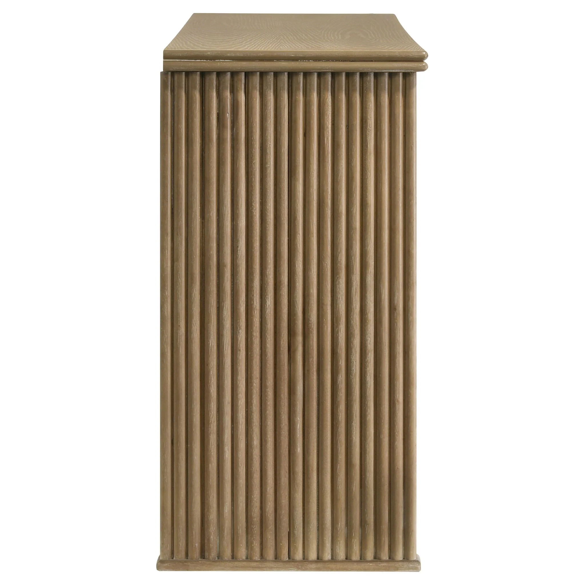 Dreydon - 3 Door Sideboard Server - Light Brown - Image 8
