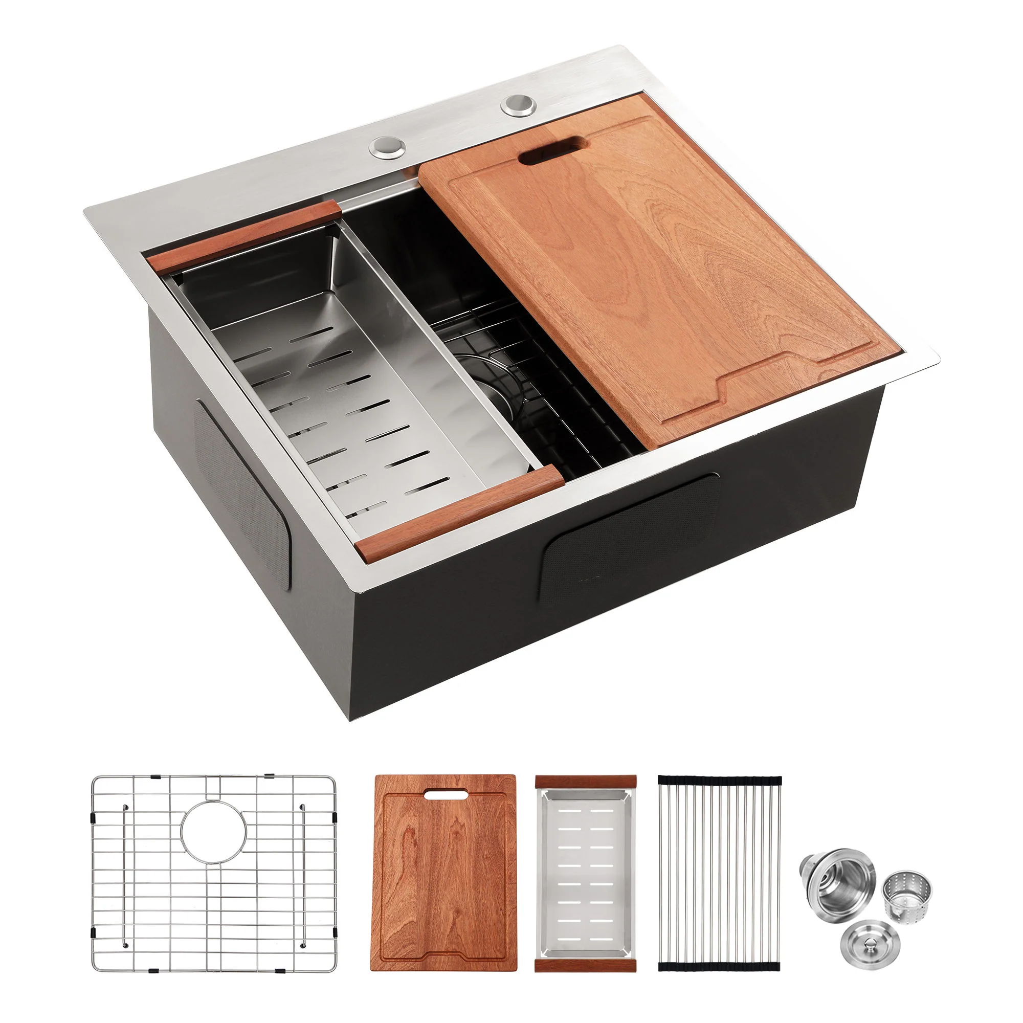 Drop In Kitchen Sink Stainless Steel 16 Gauge - Image 3