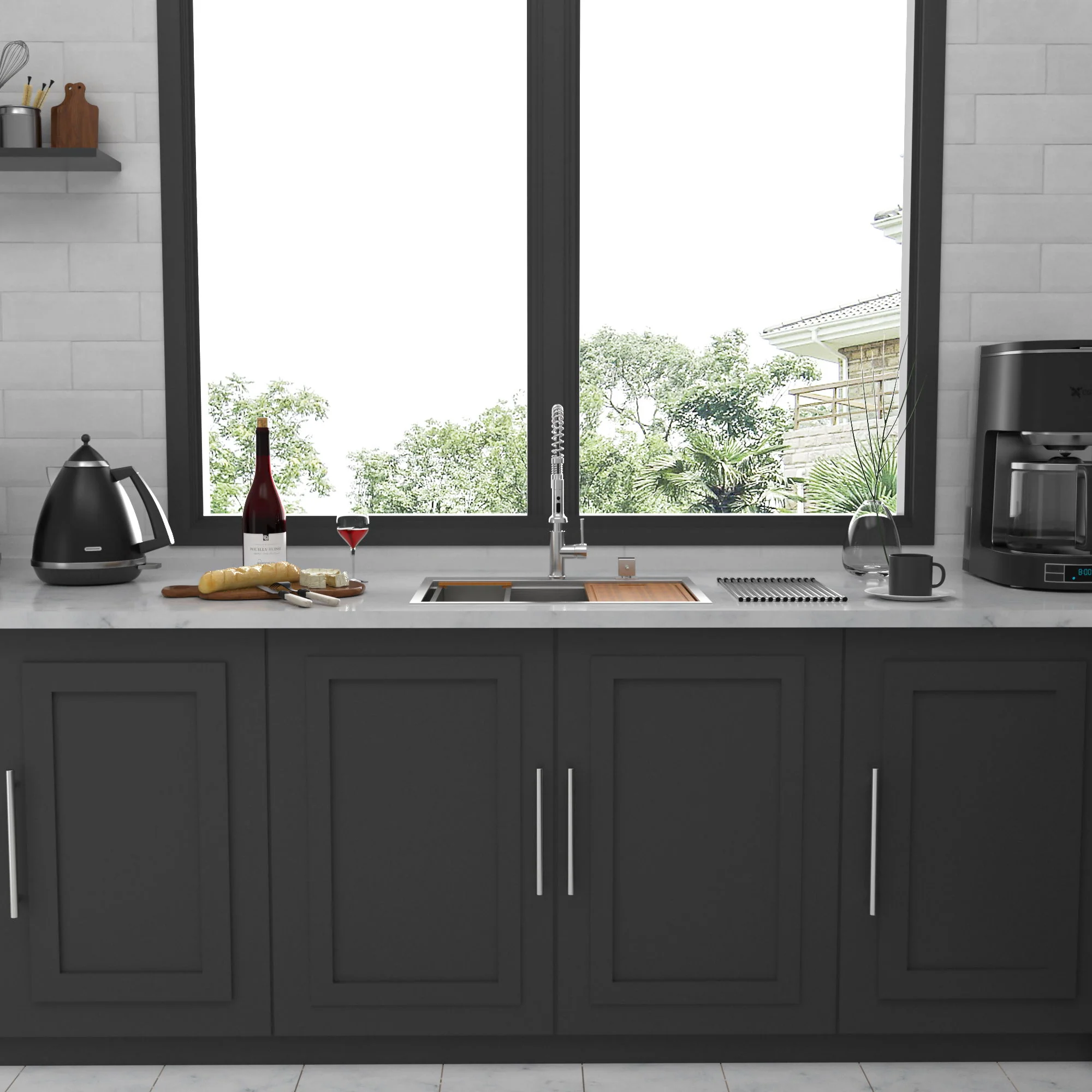 Drop In Kitchen Sink Stainless Steel 16 Gauge - Image 31