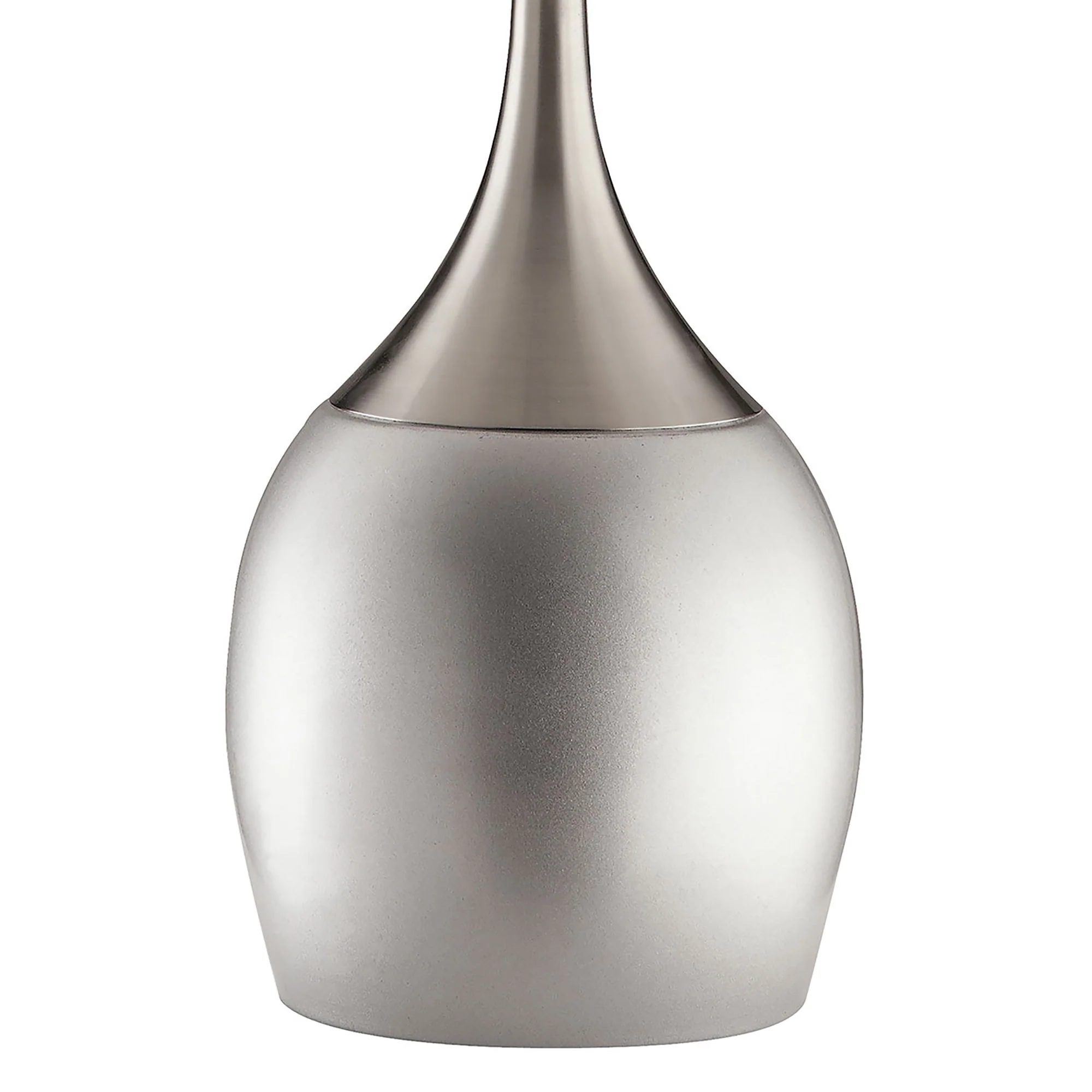 Droplet Empire - Shade Urn Table Lamp (Set of 2) - Silver - Image 2