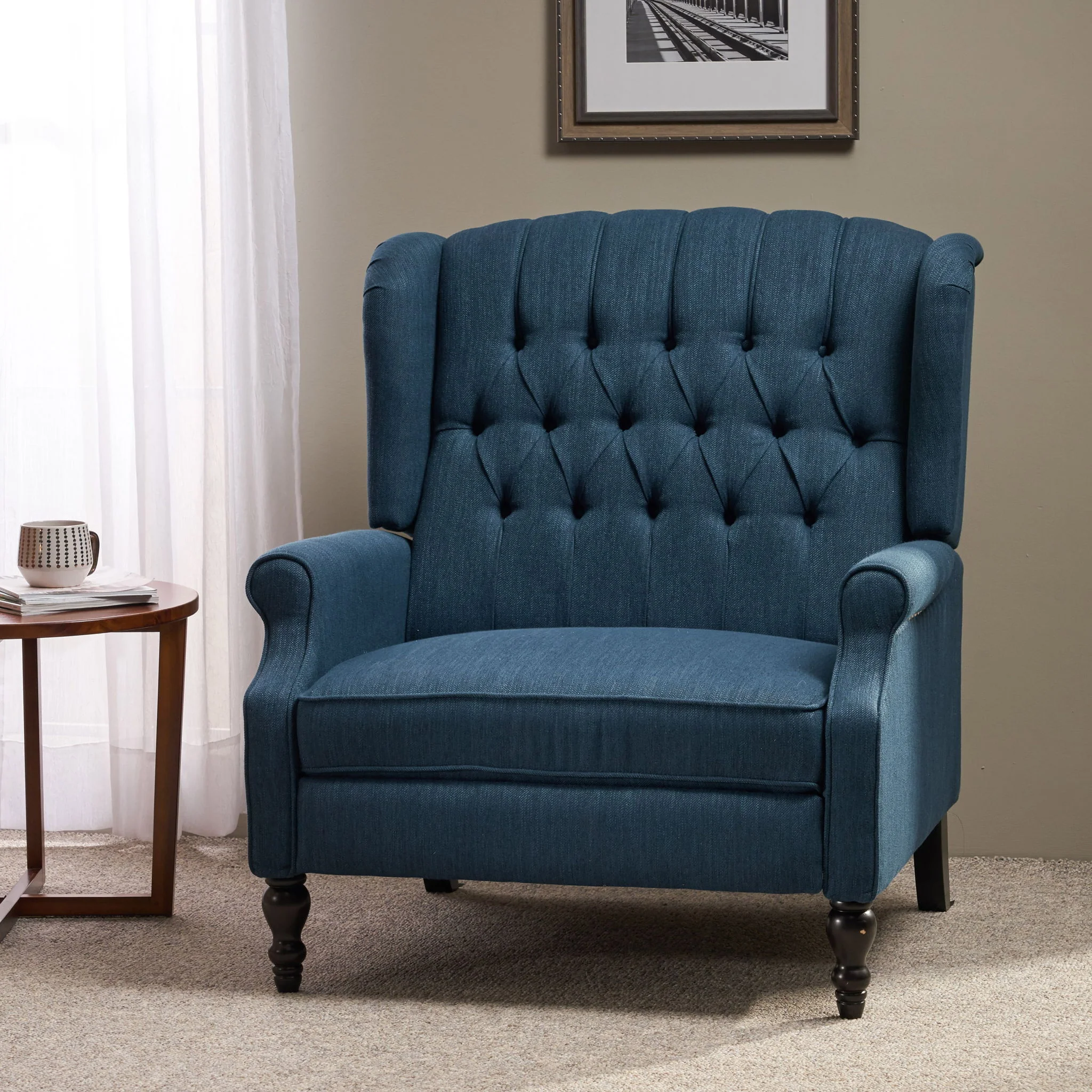 Dunham - Contemporary Fabric Tufted Oversized Pushback Recliner - Image 25