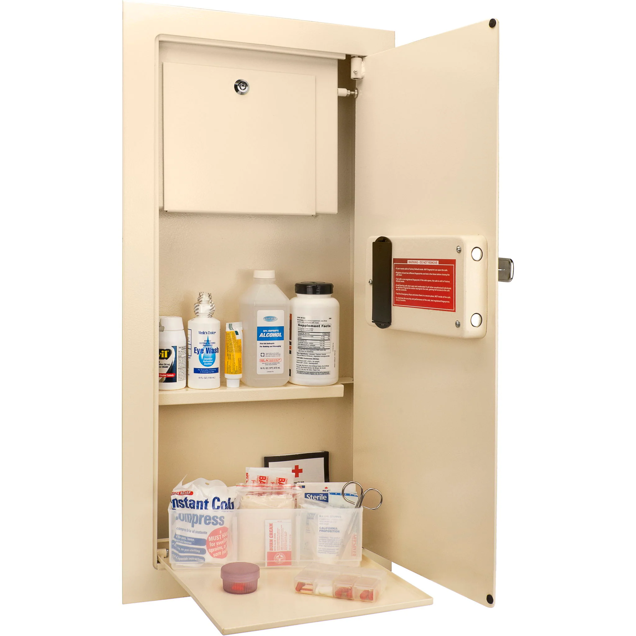 Durable Biometric Wall Safe - Image 8